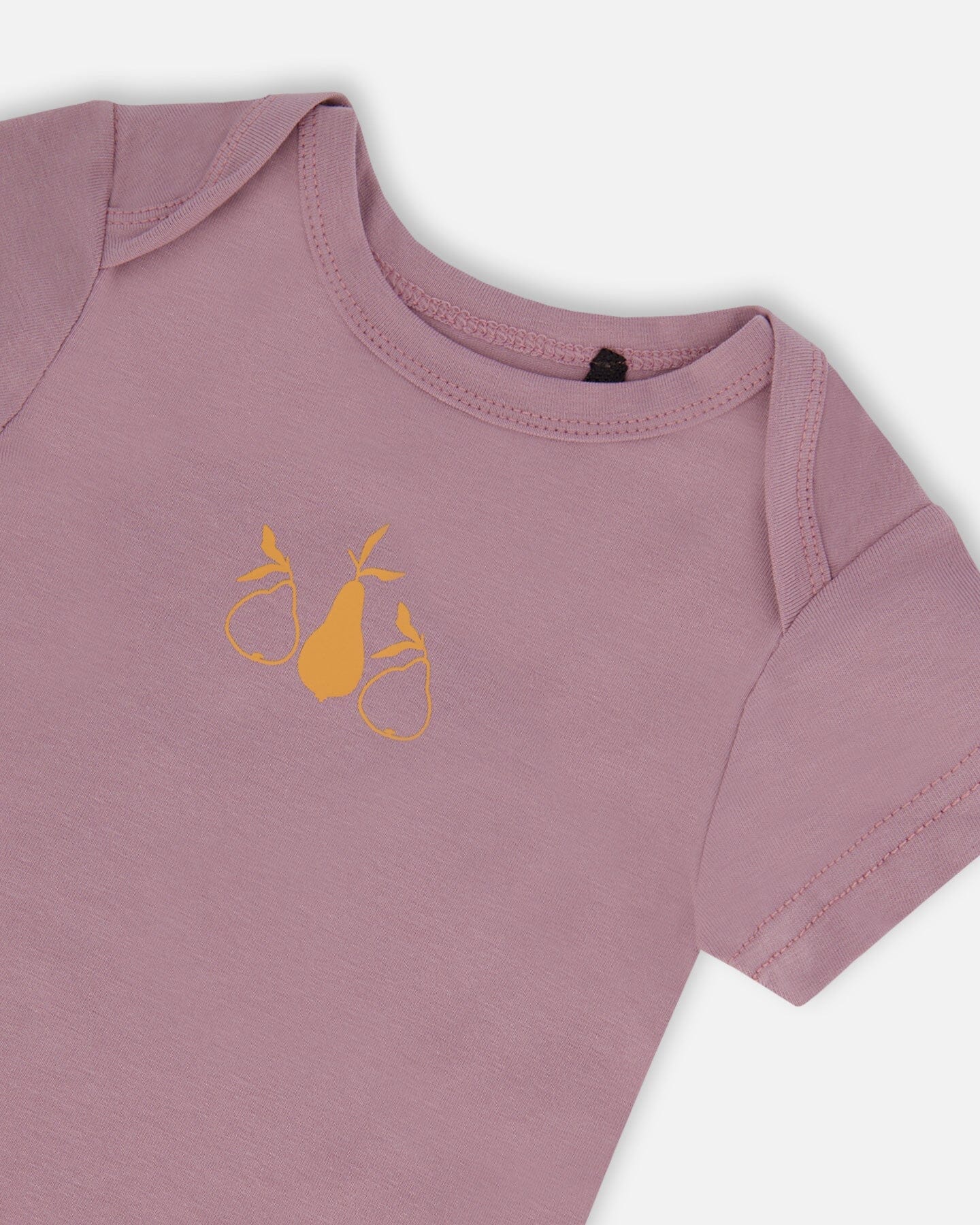 Organic Cotton Onesie Old Mauve
