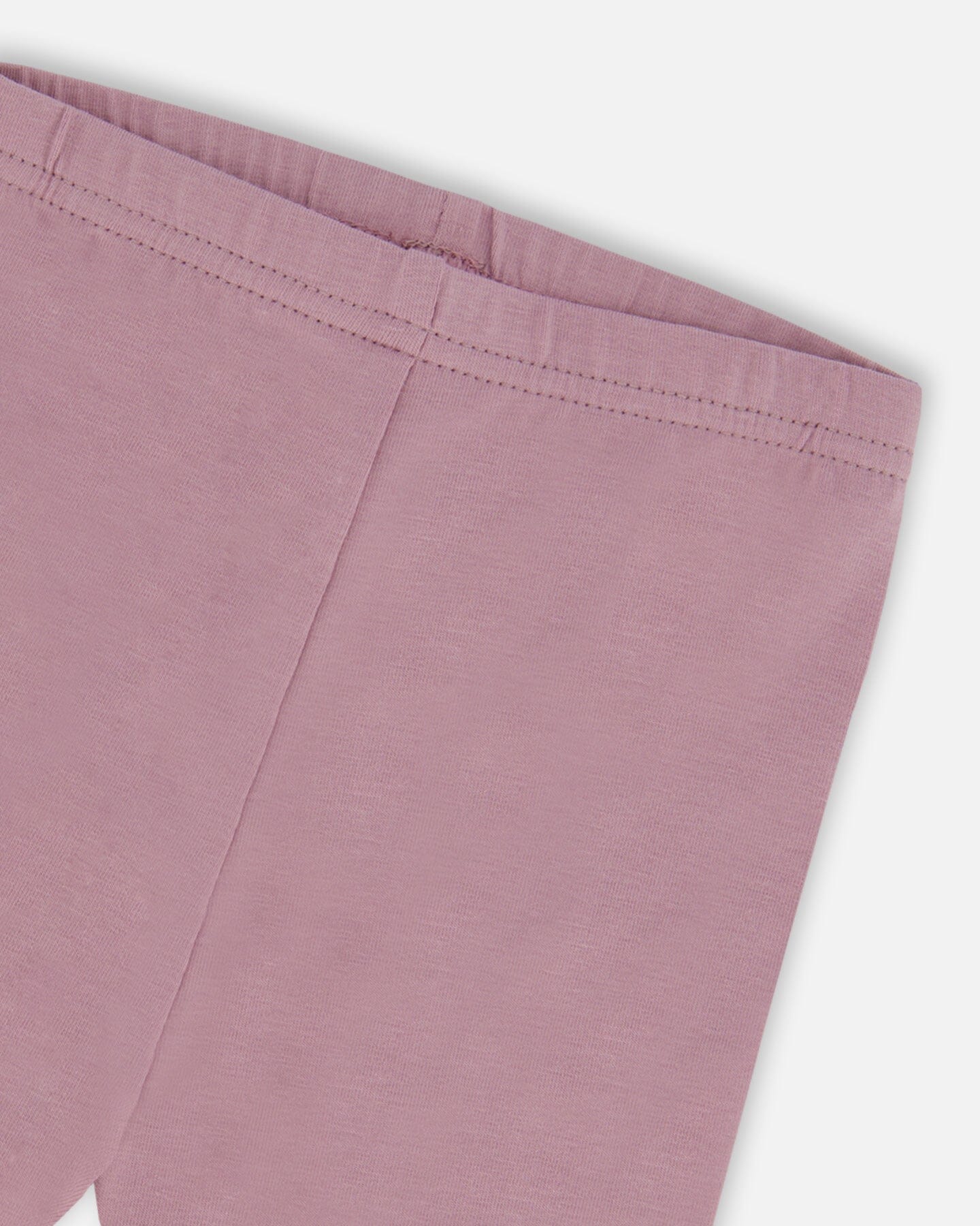 Printed Muslin Tunic And Organic Cotton Legging Set Peach With Pears And Purple