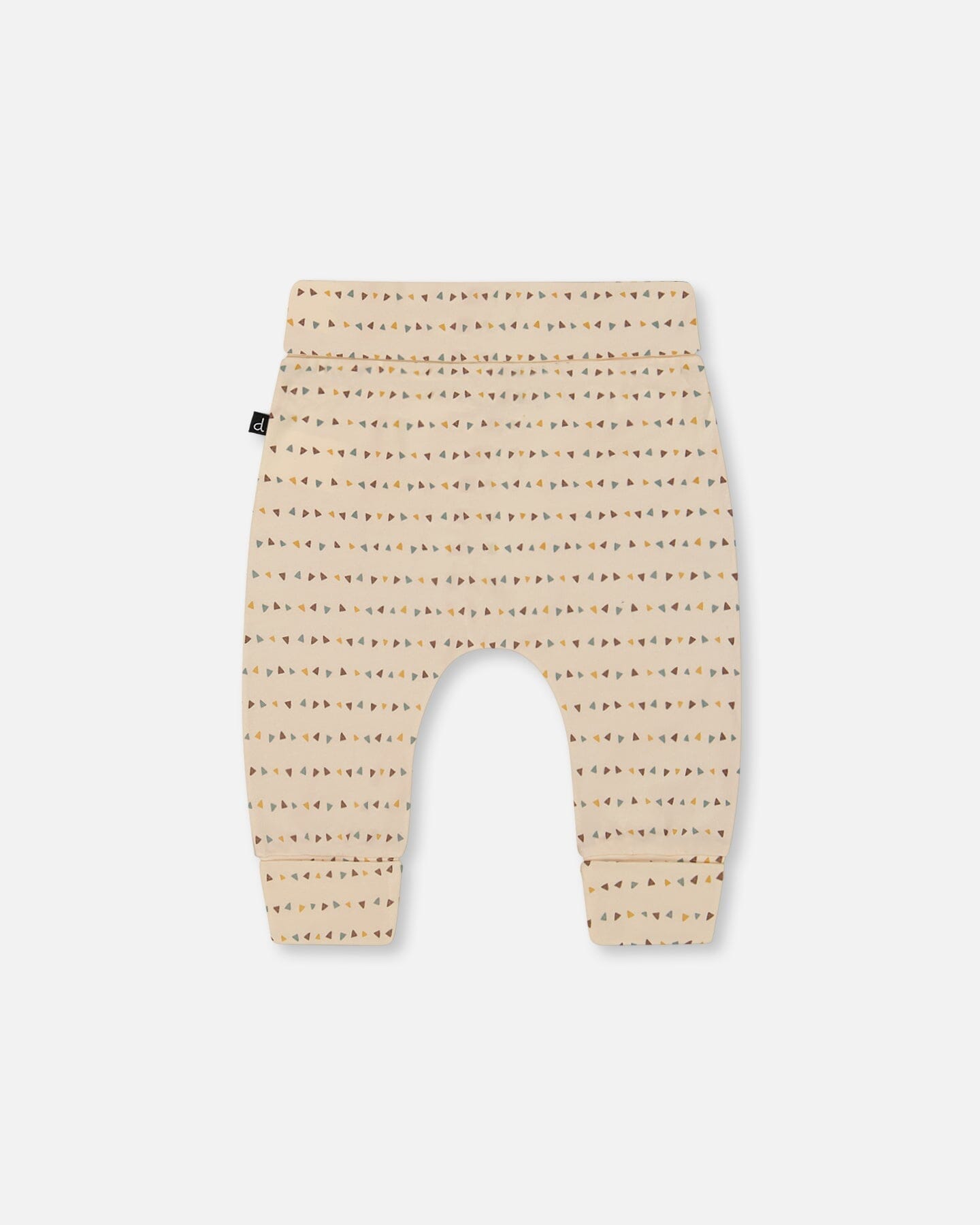 Printed Organic Cotton Evolutive Pant Off-White