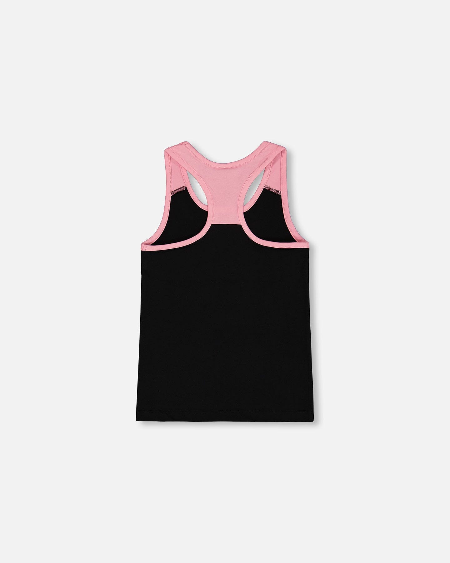 Organic Cotton Racerback Tank Top Black And Candy Machine