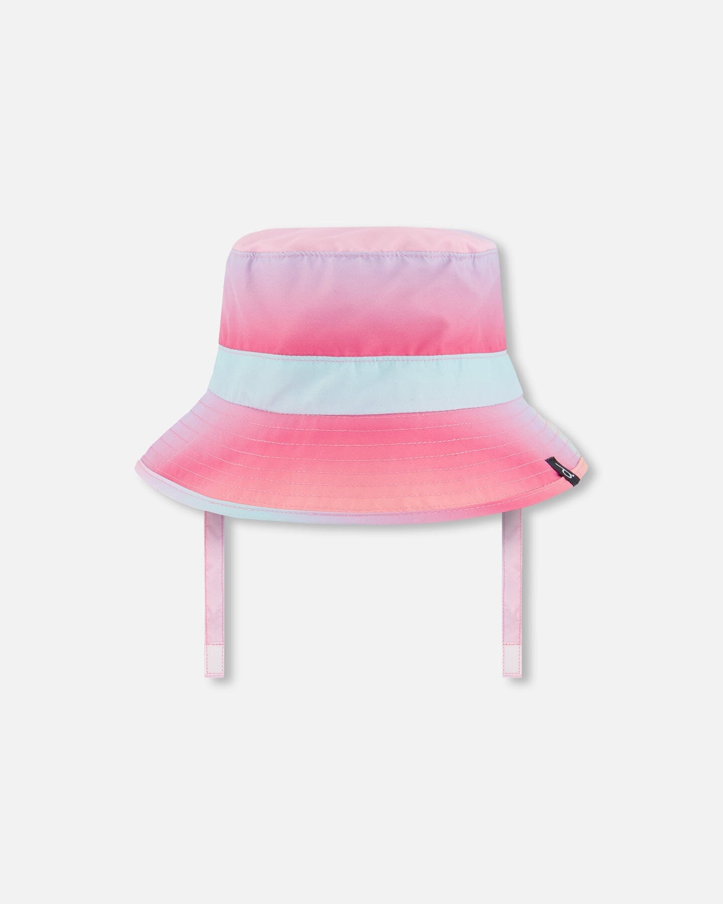 Printed Beach Sun Hat Pink, Orange, And Turquoise