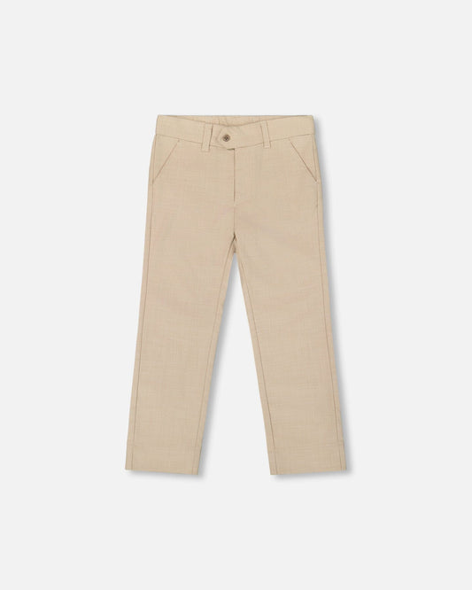 Slant Pocket Pants Light Taupe
