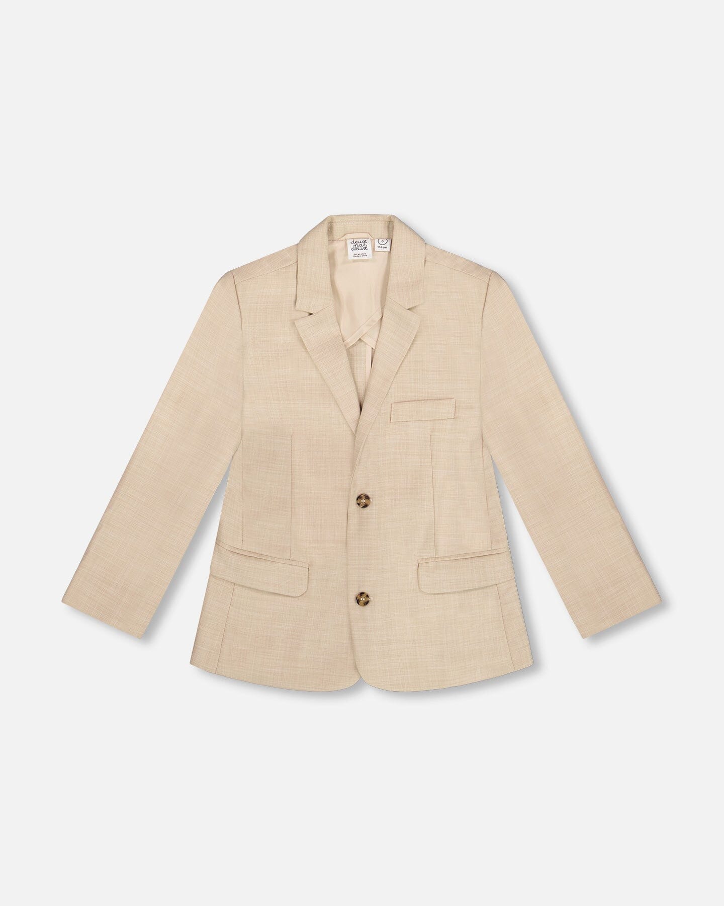 Two Button Blazer Light Taupe