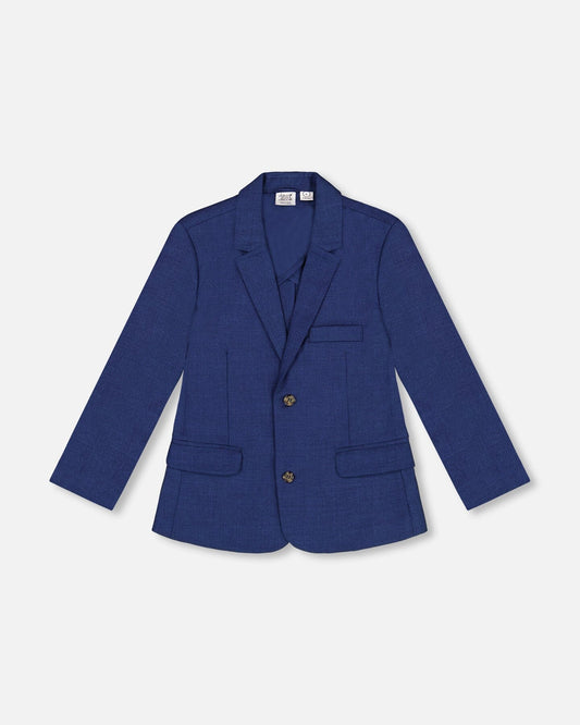 Two Button Blazer Navy Blue