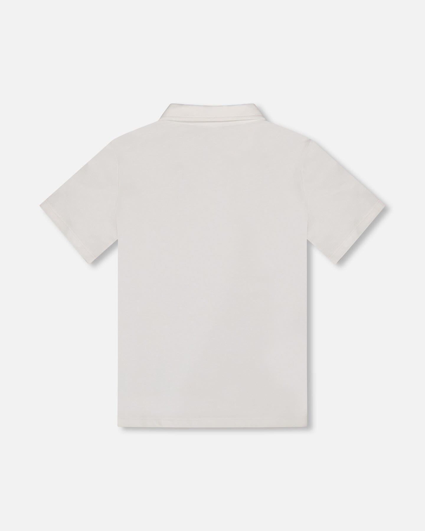 Short Sleeve Polo Shirt White