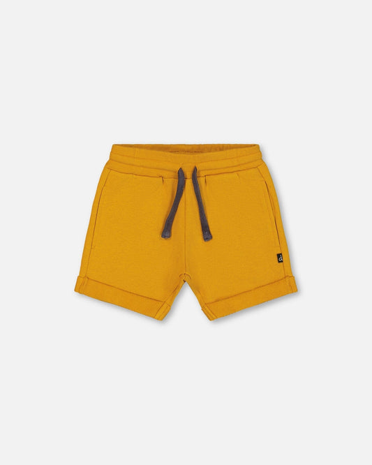 French Terry Short Vibrant Orange