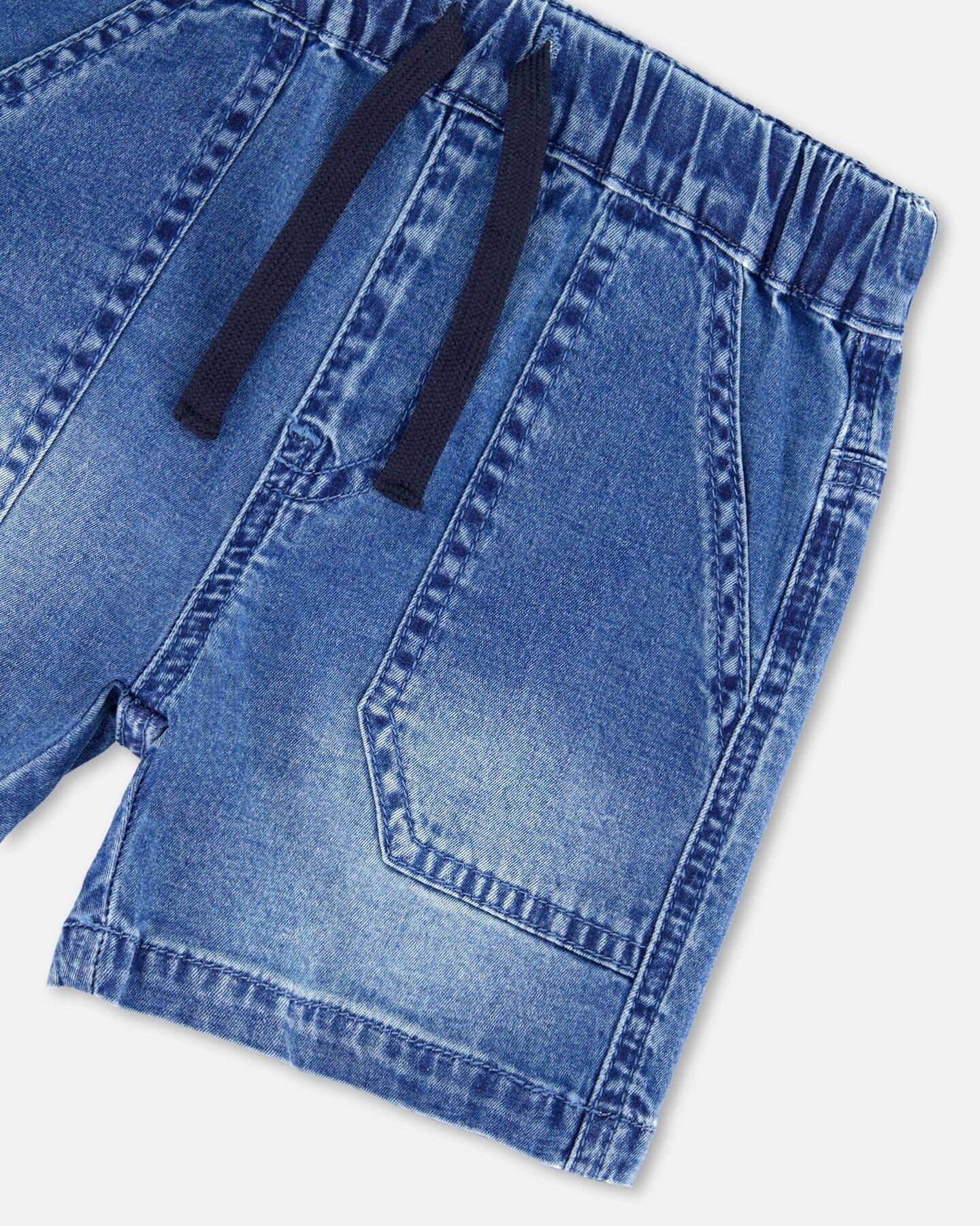 Denim Short Dark Denim Blue