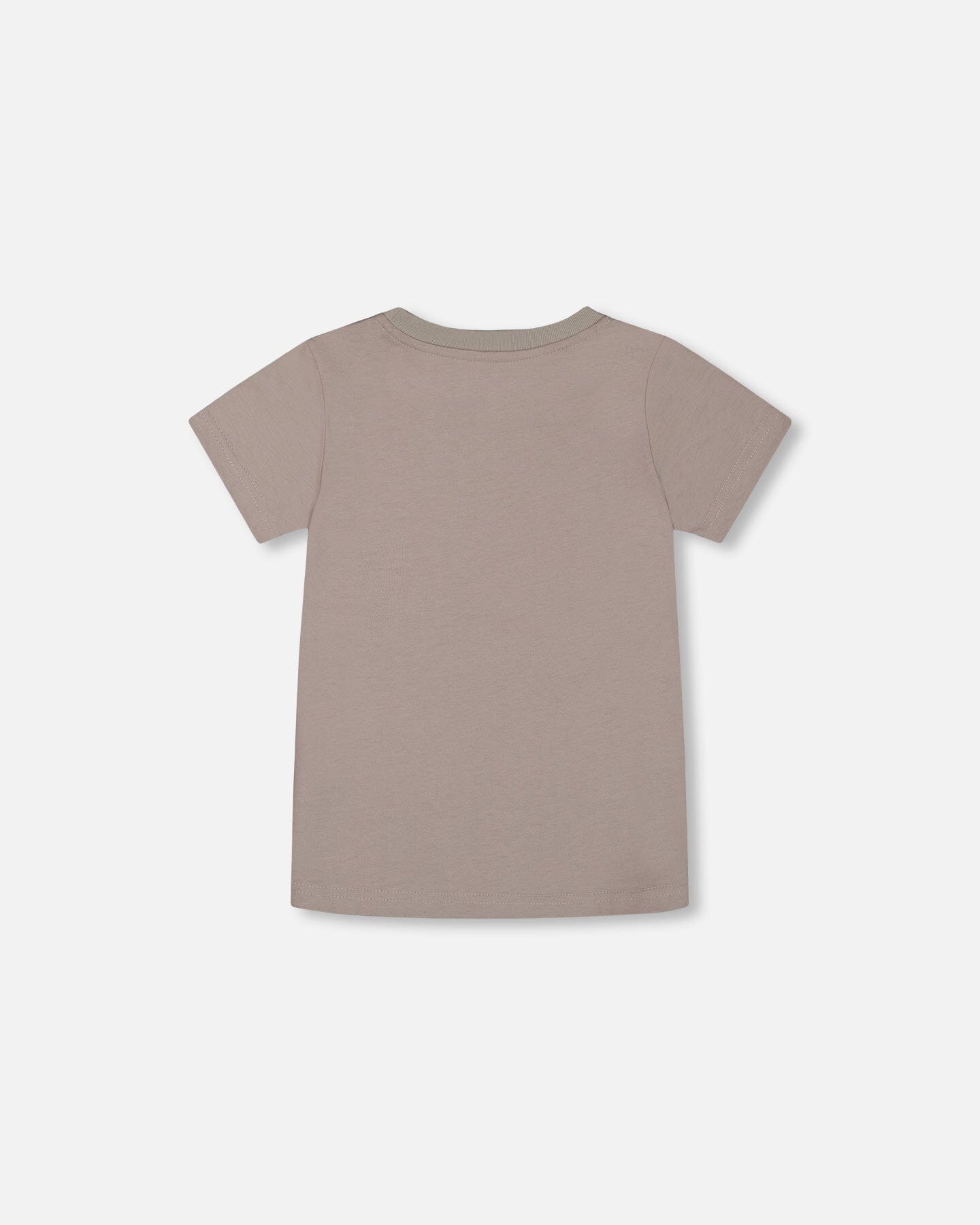 Organic Cotton Graphic Tee Gray, Black And White