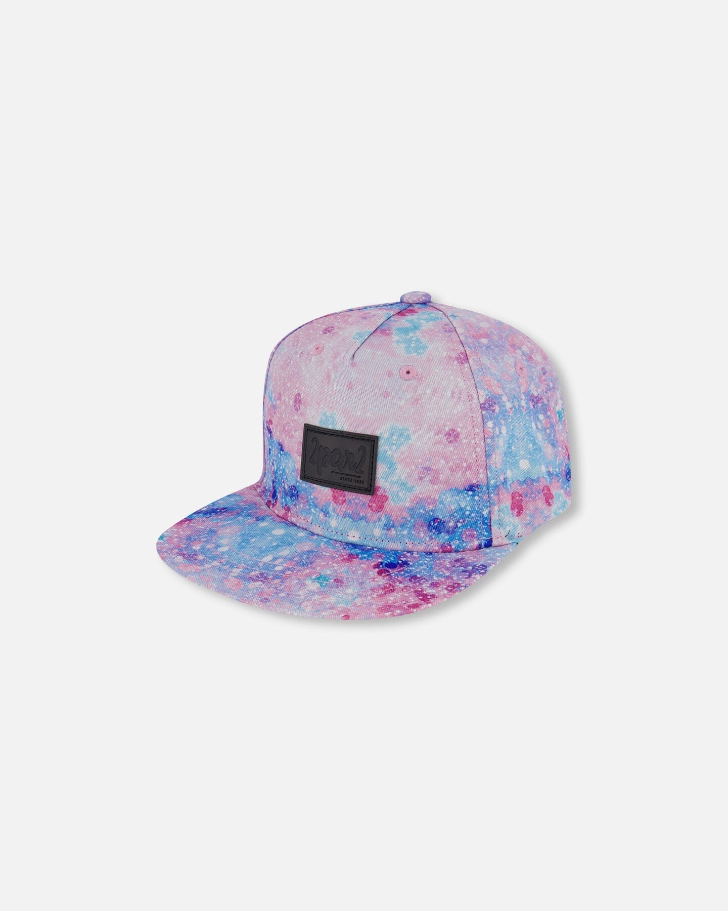 Printed Cap Pink With Bubble Effects