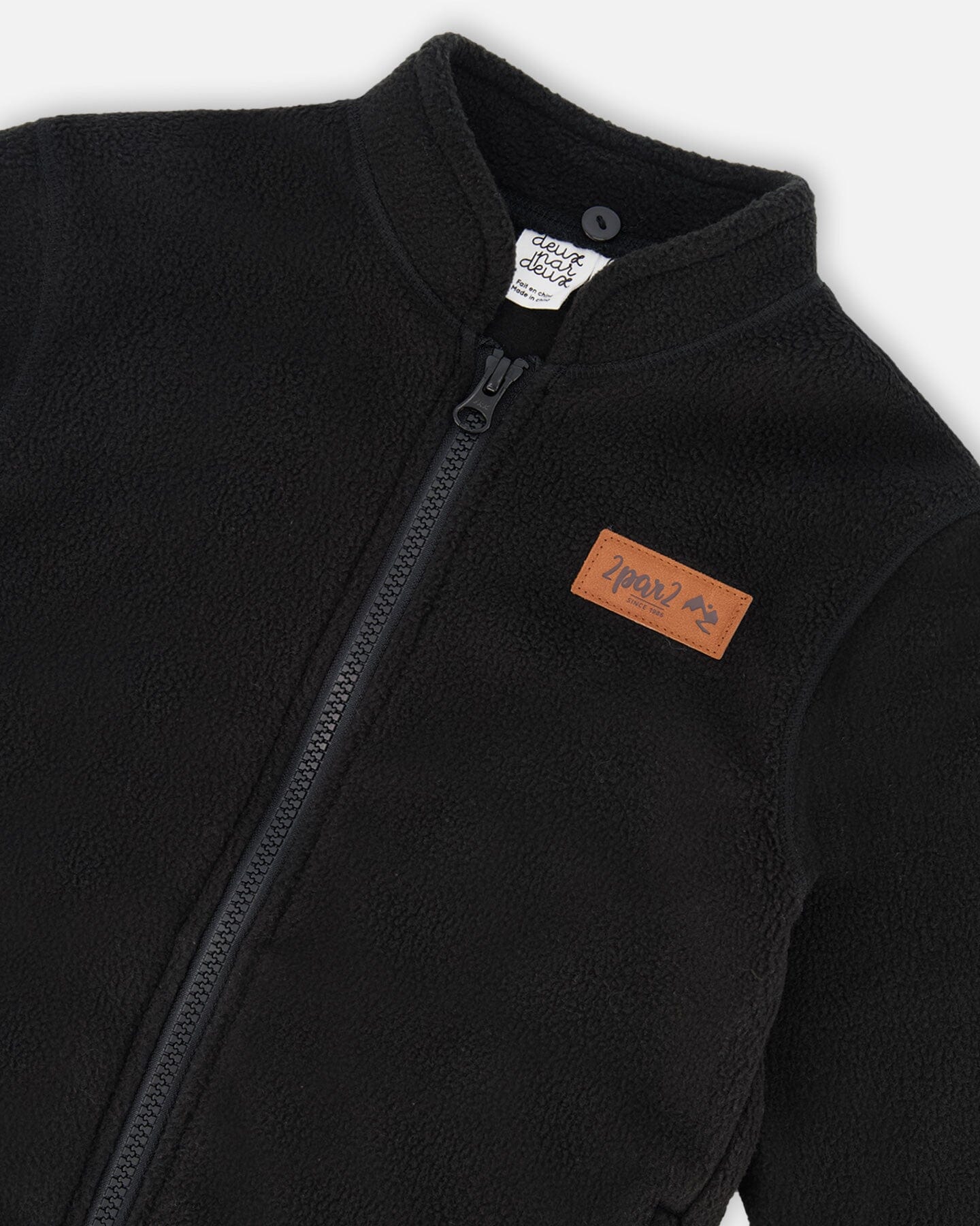 3-In-1 Mid-Season Outerwear Set With Printed Jacket Black And Multicolored Flowers