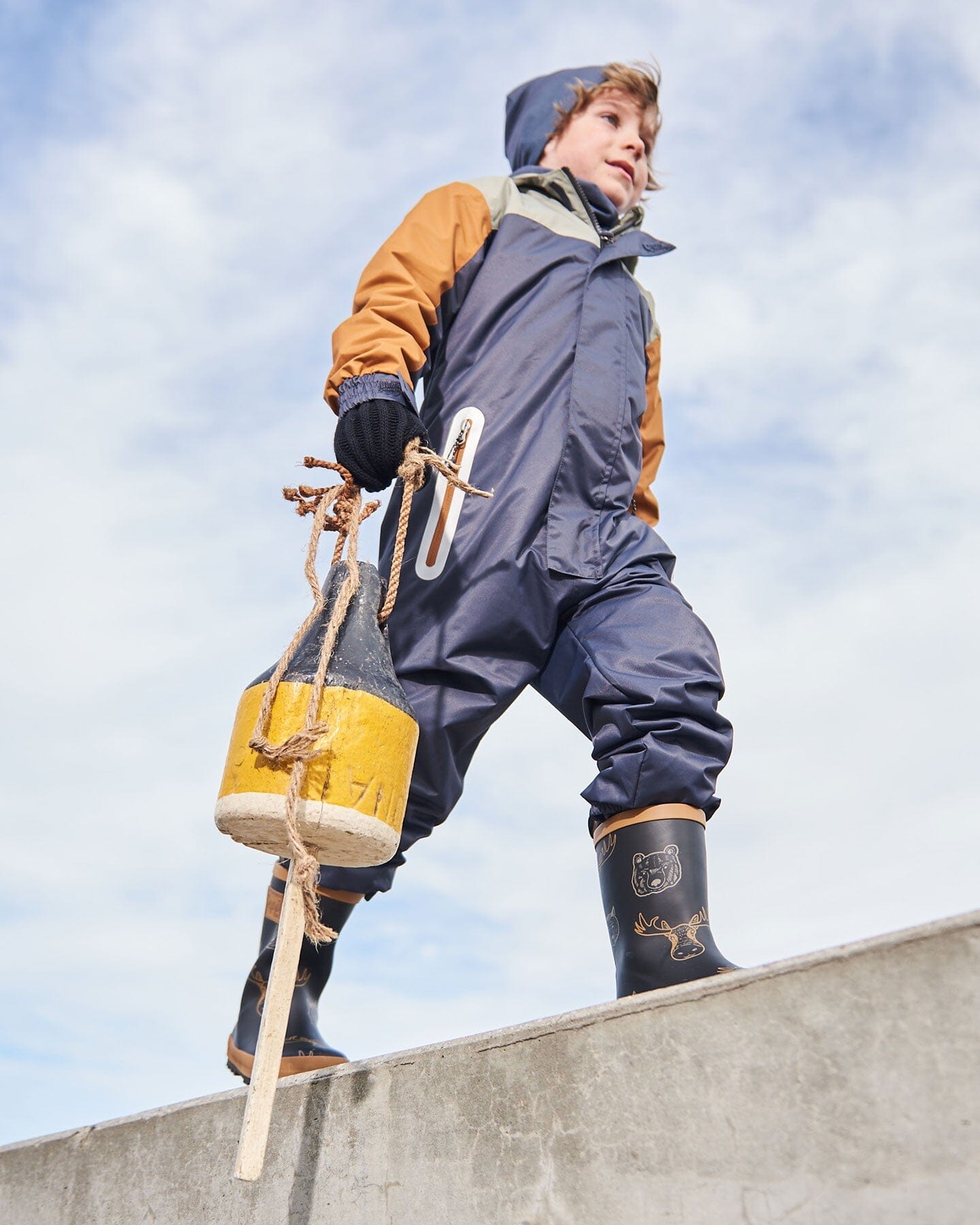 Colorblock Mid-Season One-Piece Outerwear Dark Gray, Sage, And Tan
