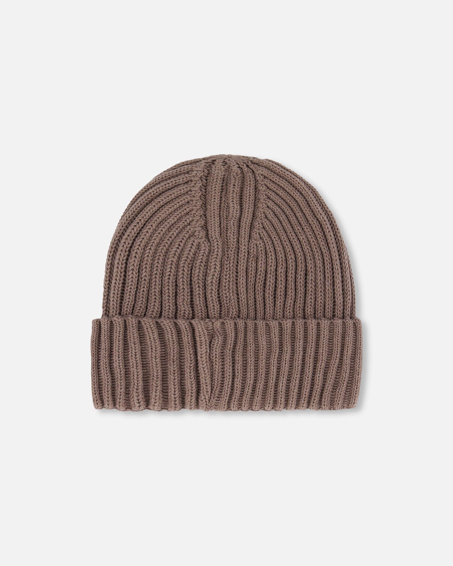 Cuffed Knit Hat Taupe