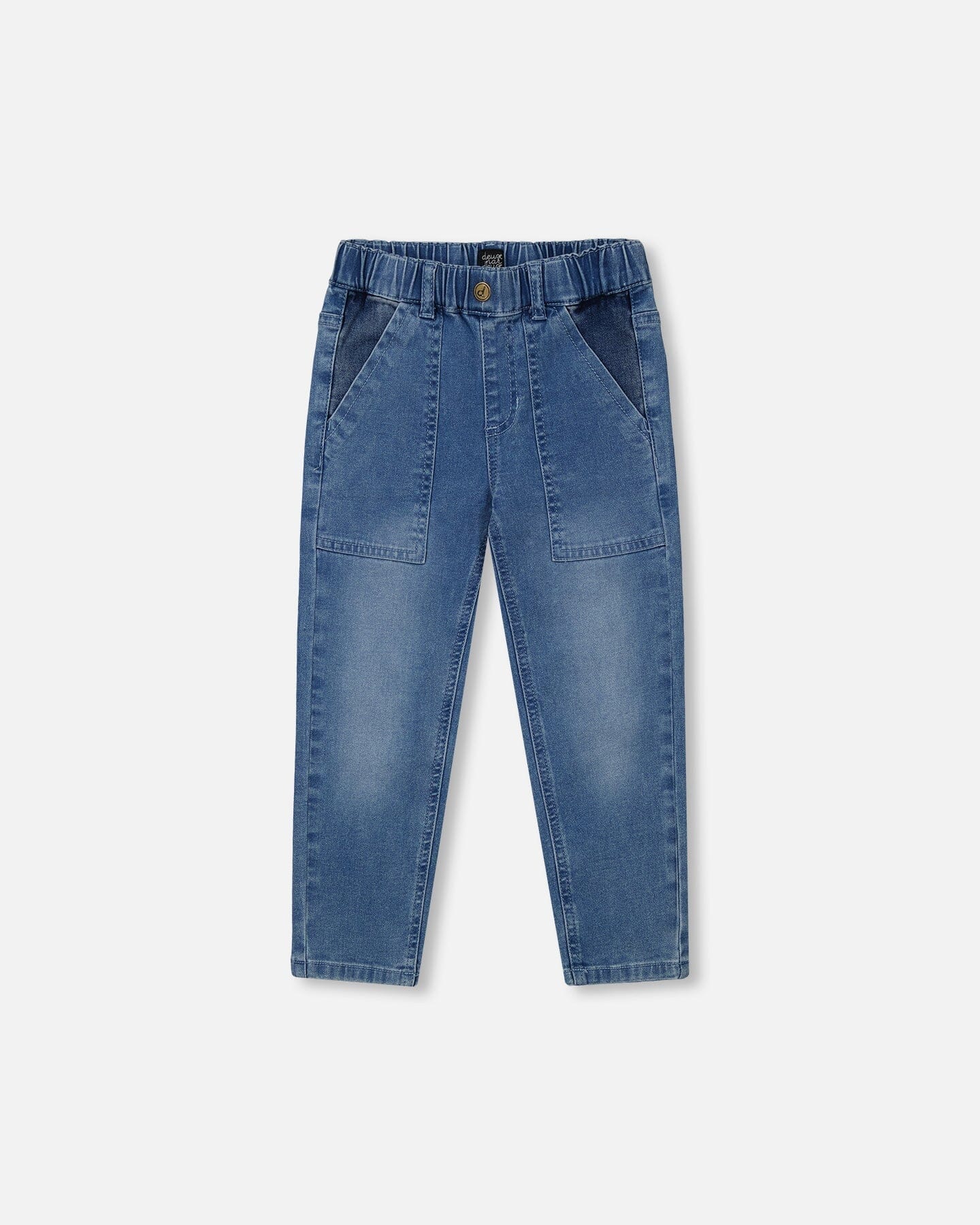 French Terry Denim Pant