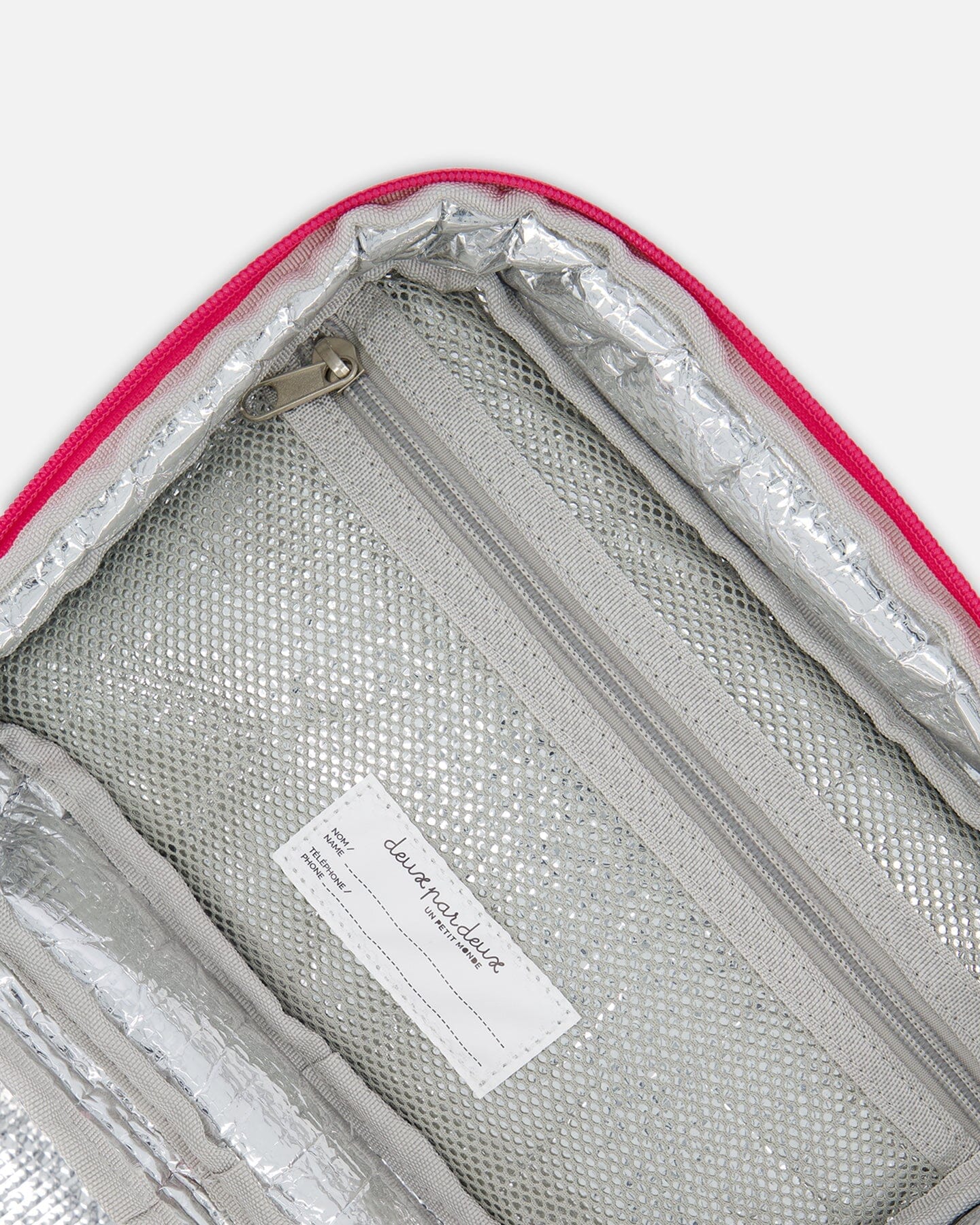 Lunch Box Butterflies On Multicolored And Vibrant Pink Background