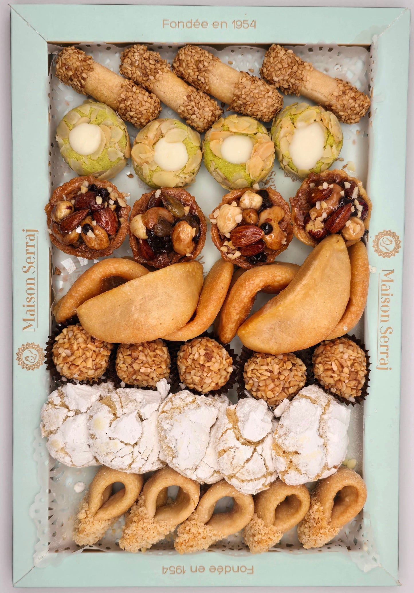 Beldi Moroccan almond cookies set, Maison Serraj - 1.2kg