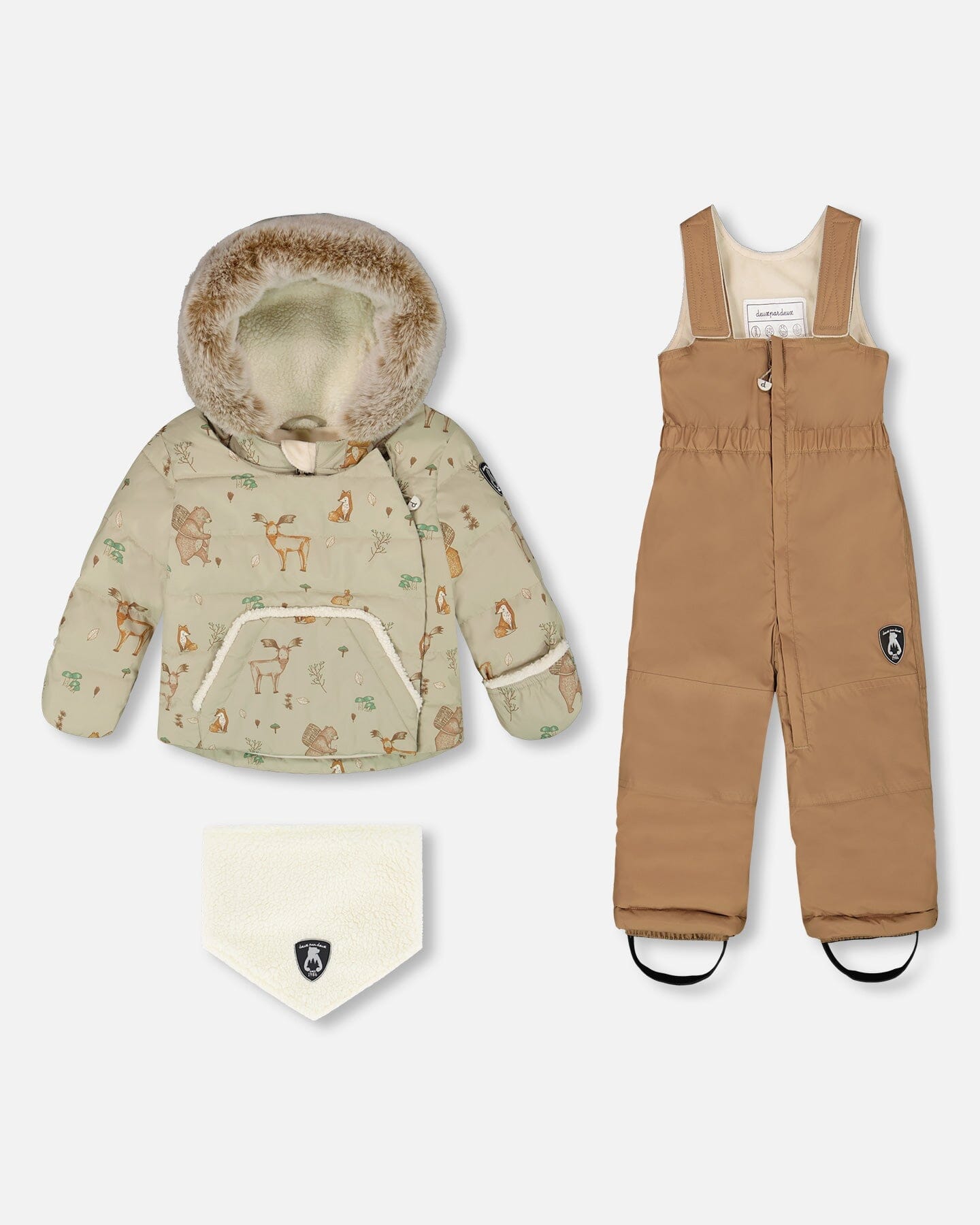 Two-Piece Baby Snug Snowsuit Chanterelle