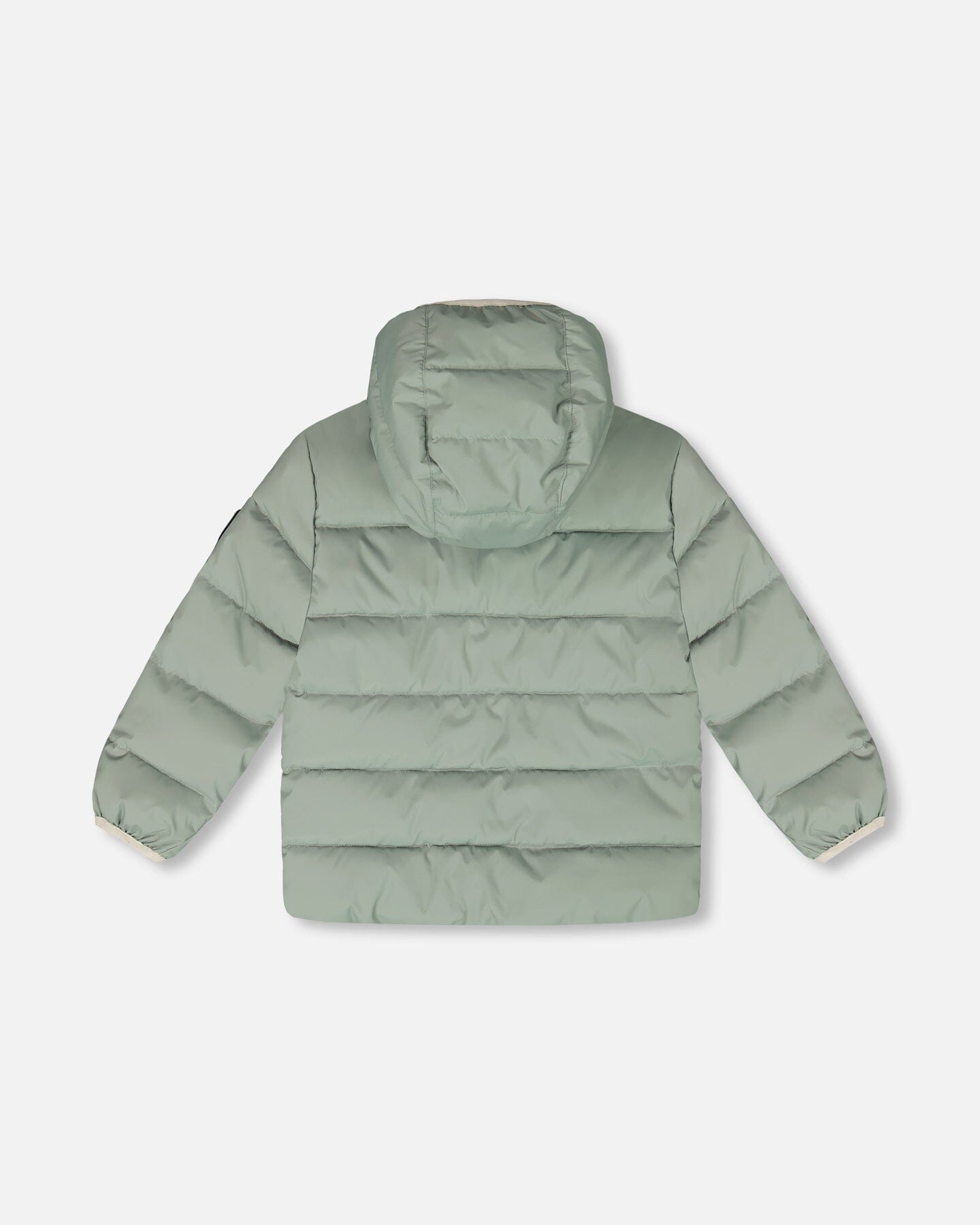Puffer Winter Jacket Designed For Car Seat Sage Green
