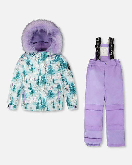 Two-Piece Discover Snowsuit Lavender