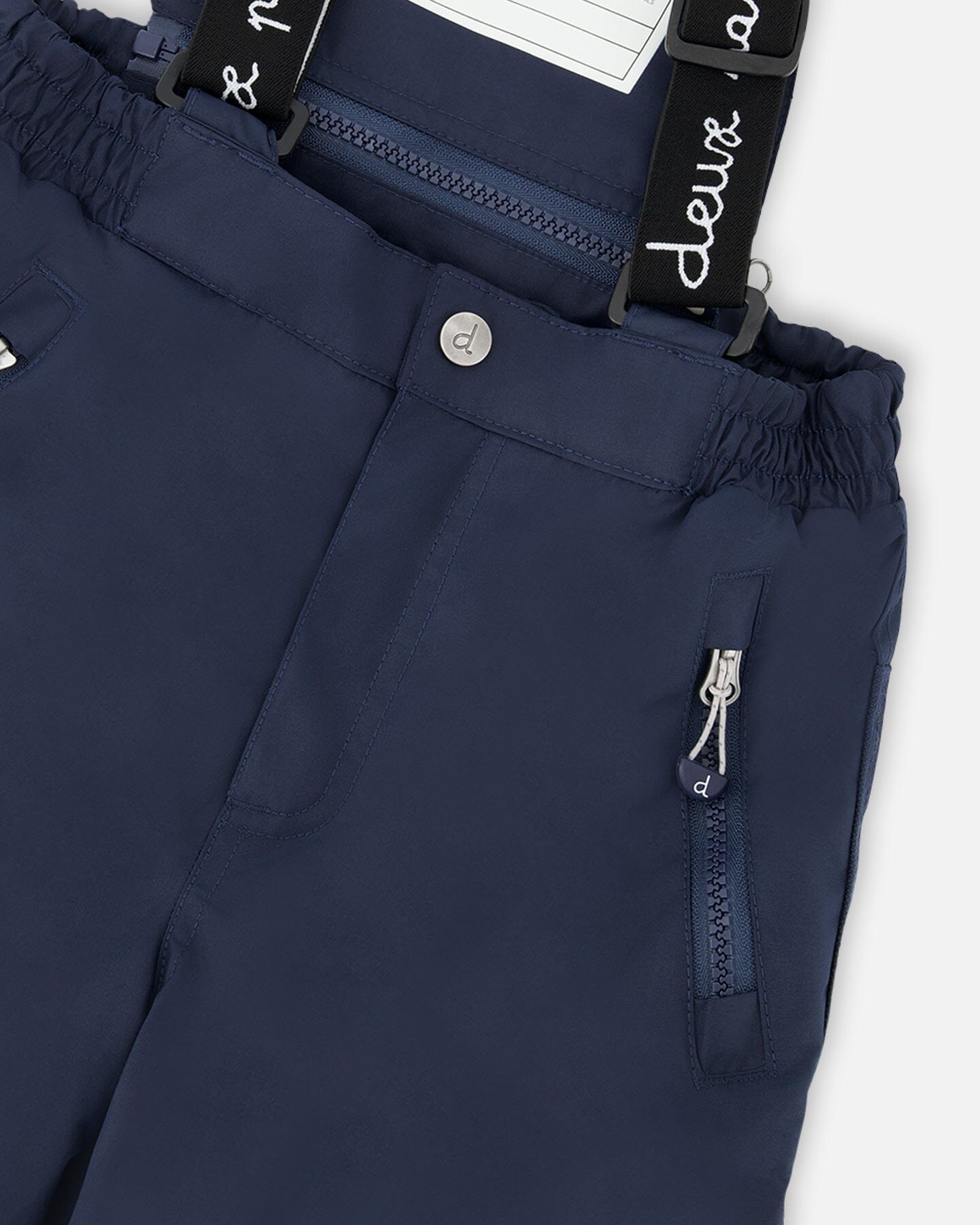 Two-Piece Play Snowsuit With Printed Jacket Navy Blue