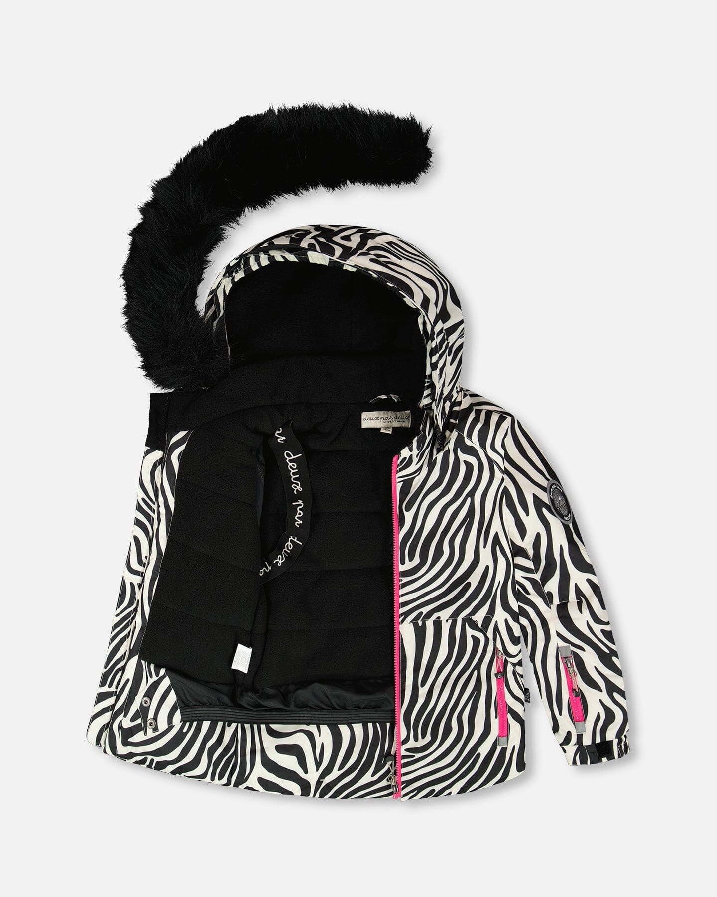 Two-Piece Play Snowsuit Fuchsia