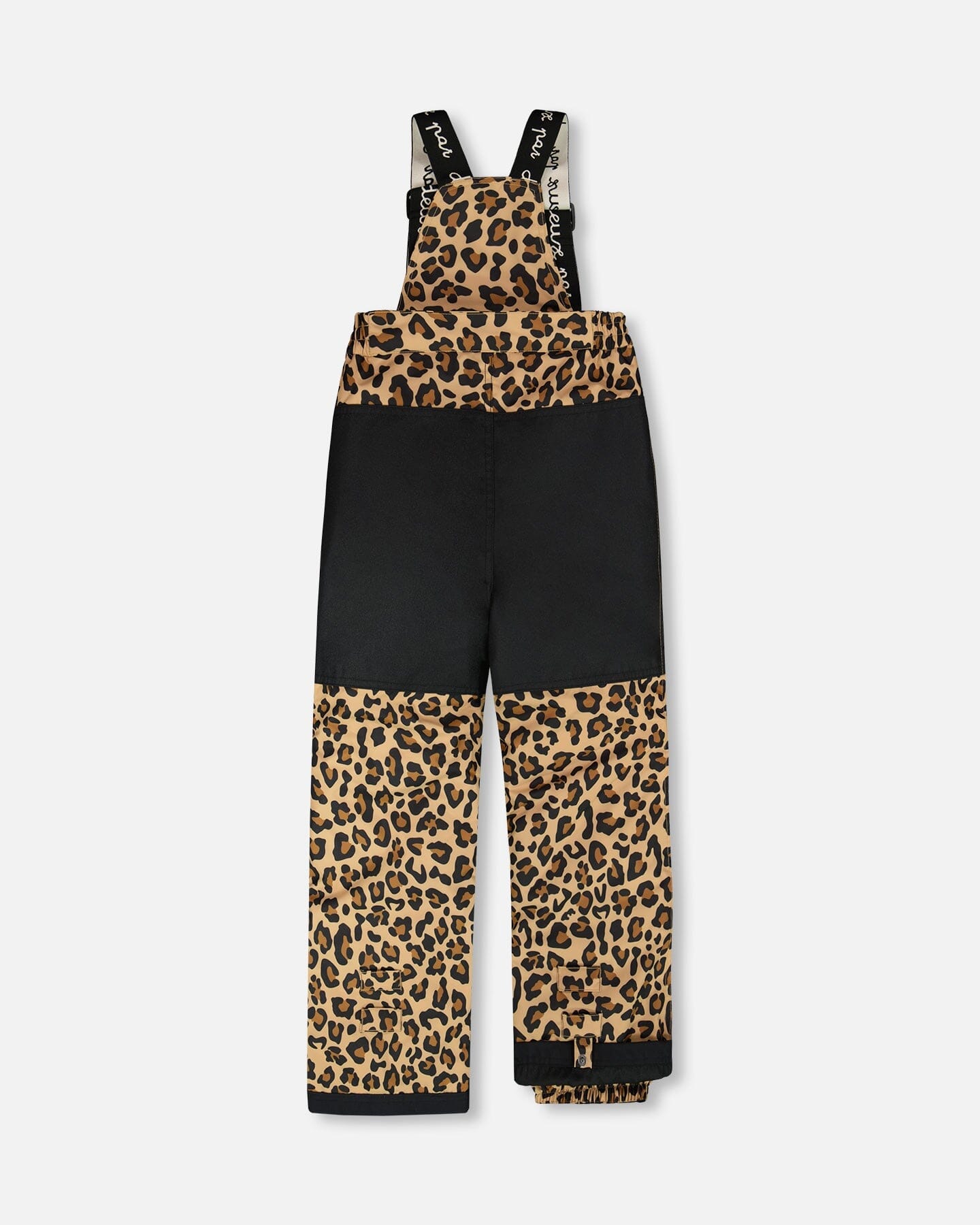 Two-Piece Play Snowsuit Beige Leopard