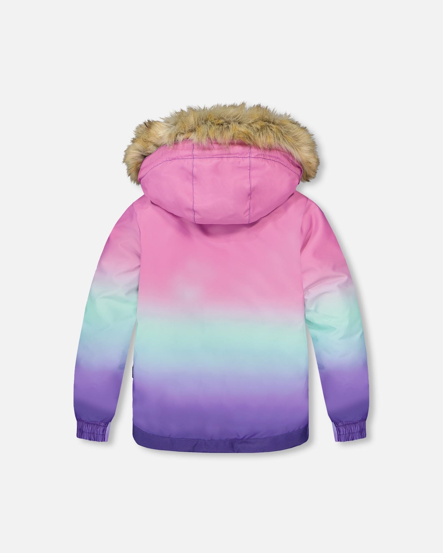 Two-Piece Play Snowsuit Purple Mountain Print