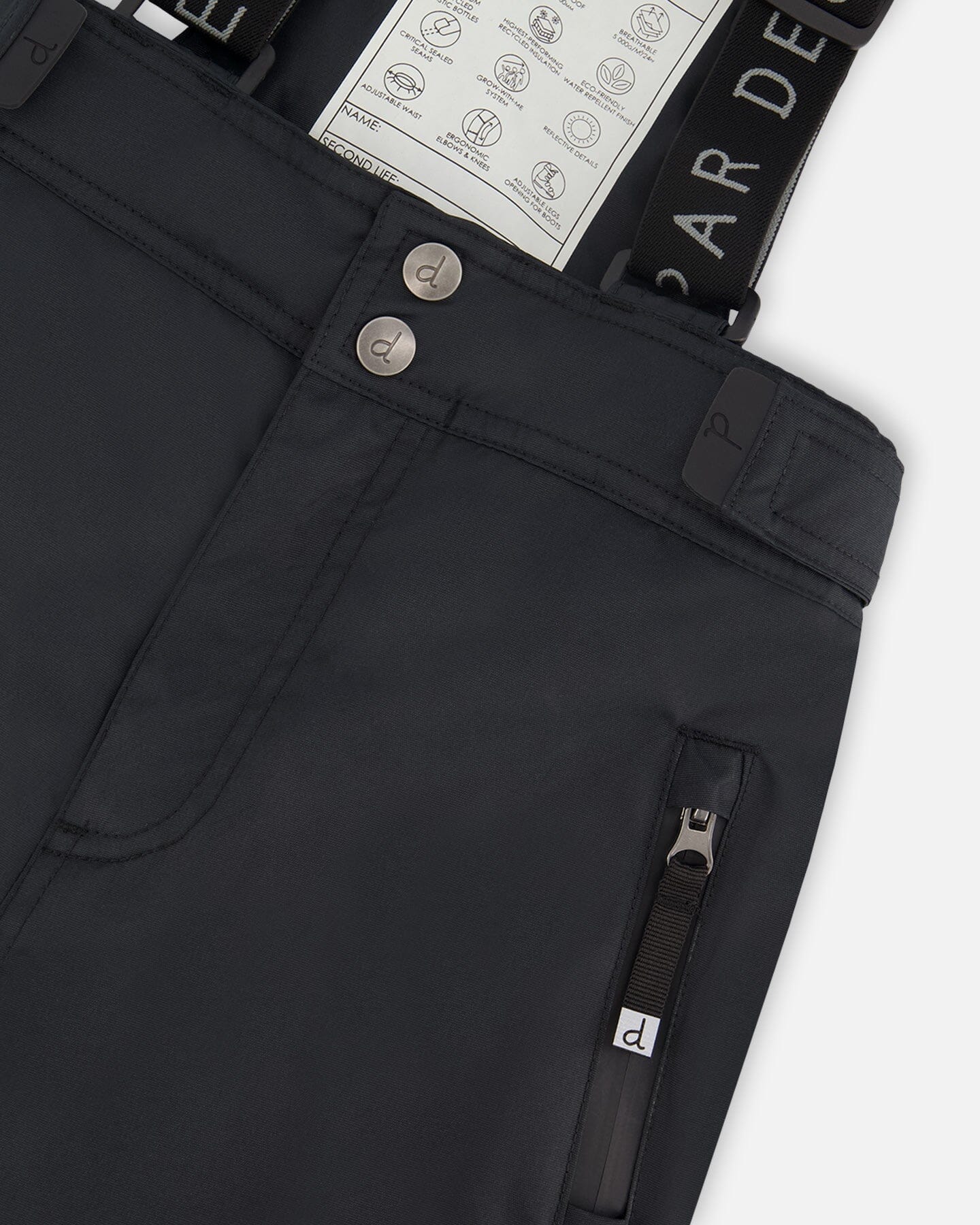 Two-Piece Teknik Snowsuit Brown And Black