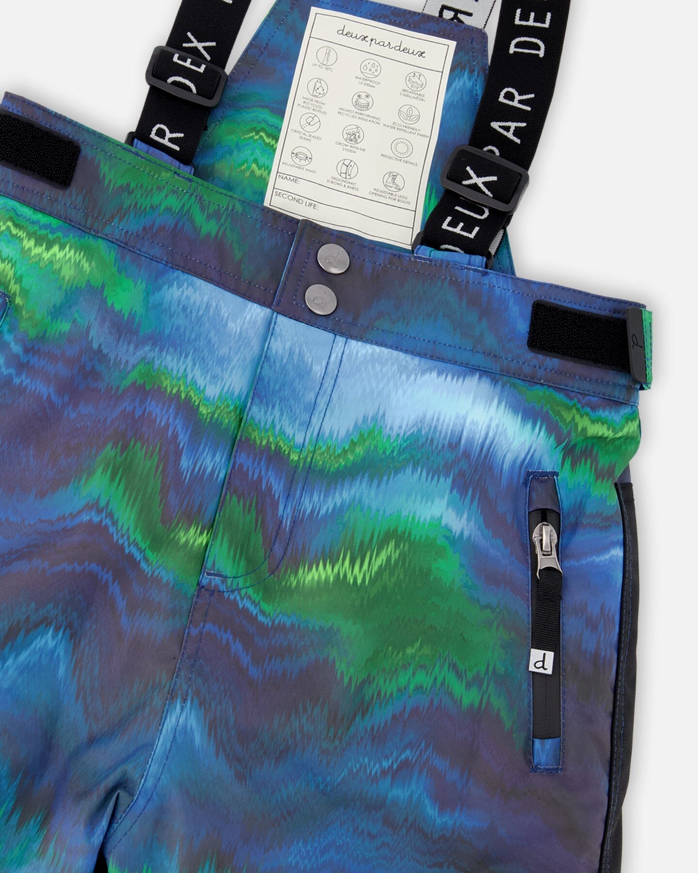 Two-Piece Teknik Snowsuit Aurora Borealis