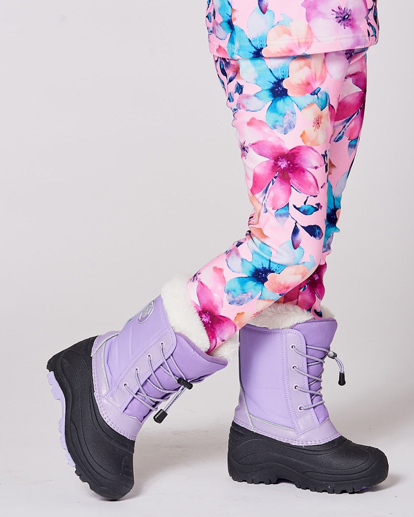 Winter Boots Lavender With Removable Liner