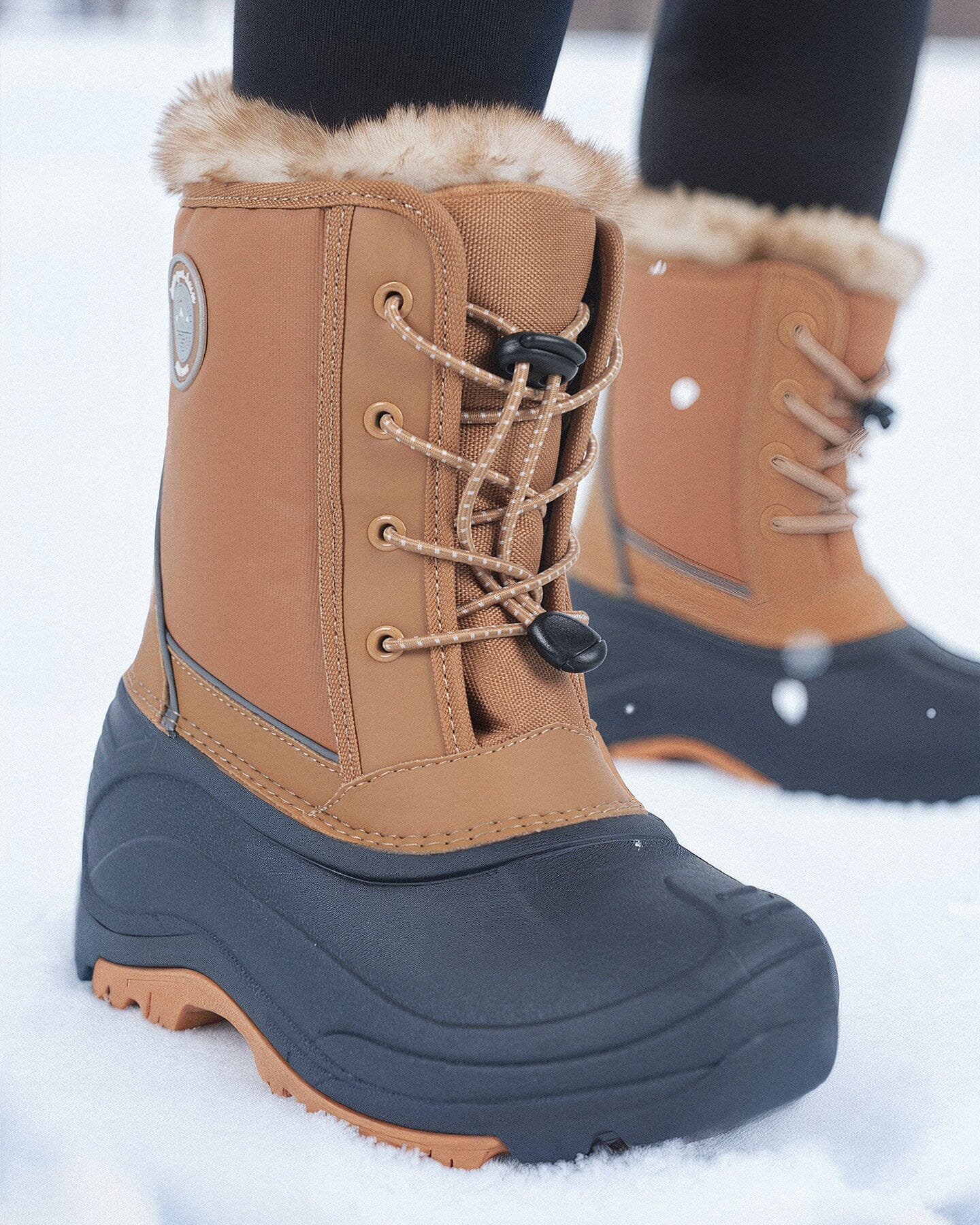 Winter Boots Brown Sugar With Removable Liner