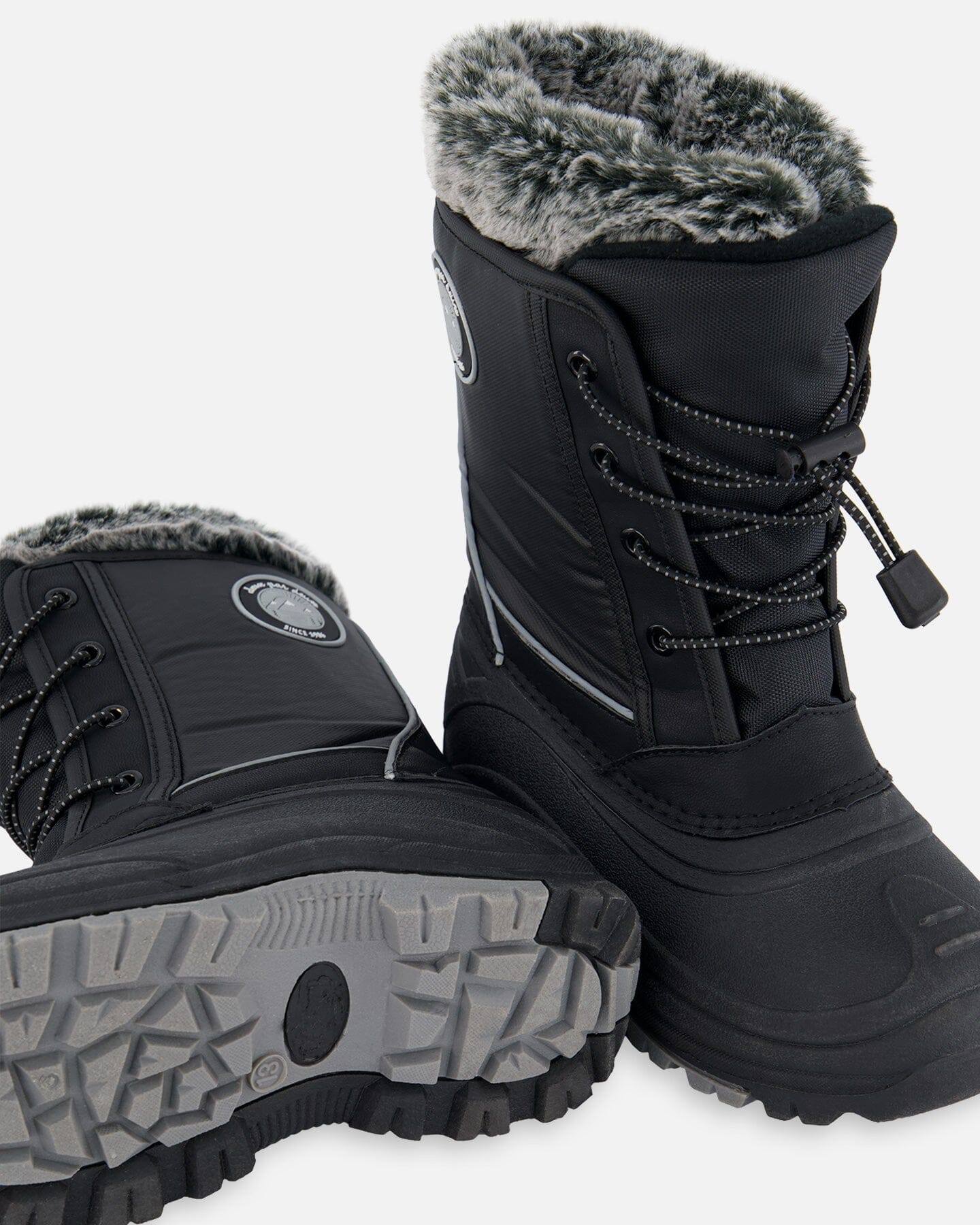 Winter Boots Black With Removable Liner