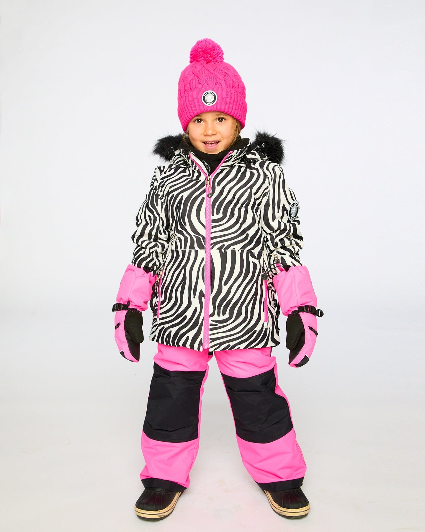 Winter Mittens Teknik Fuchsia