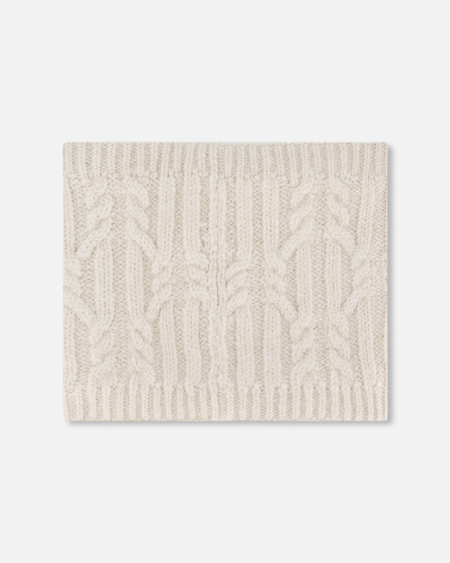 Lined Winter Neckwarmer Off-White