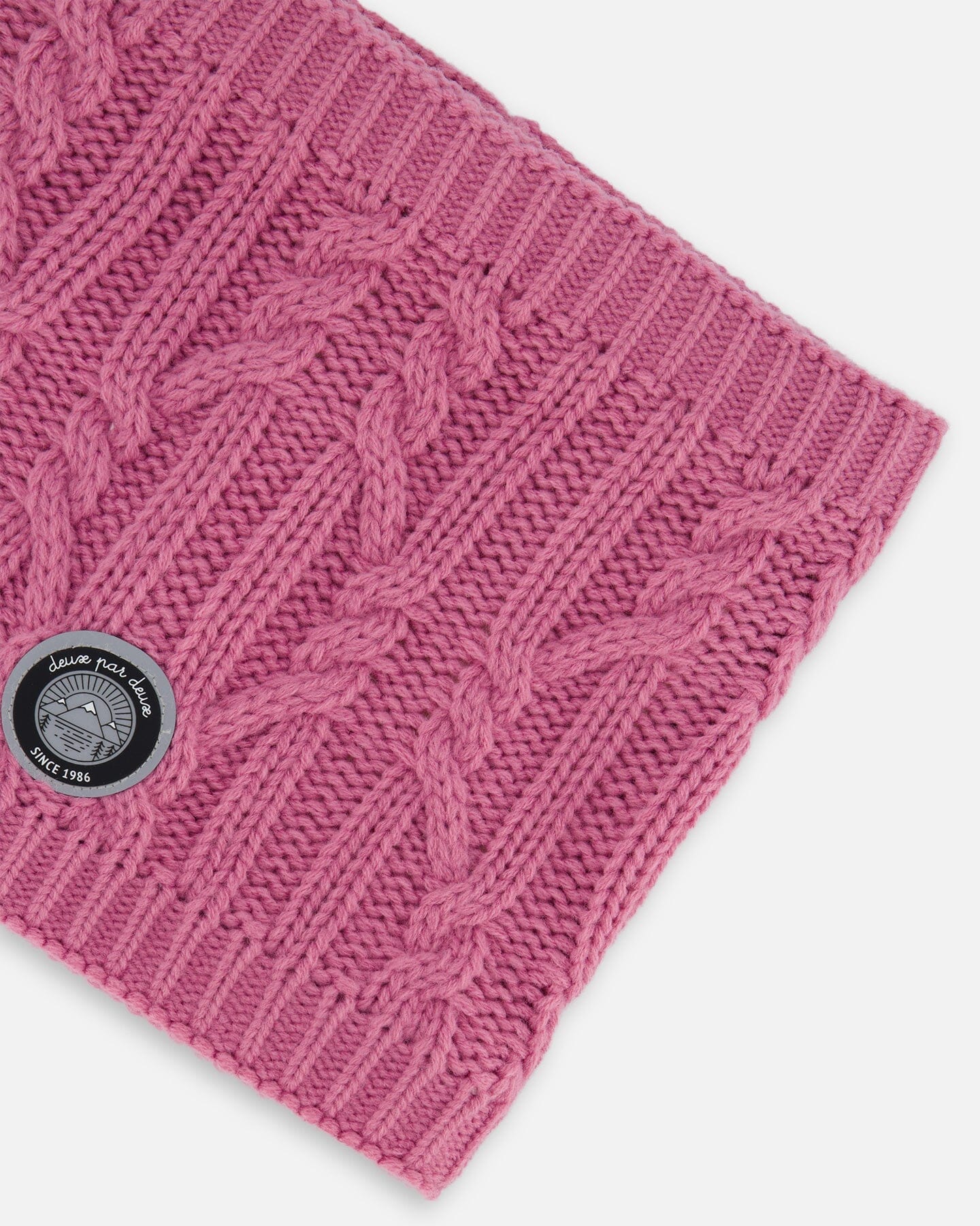 Lined Winter Neckwarmer Purple