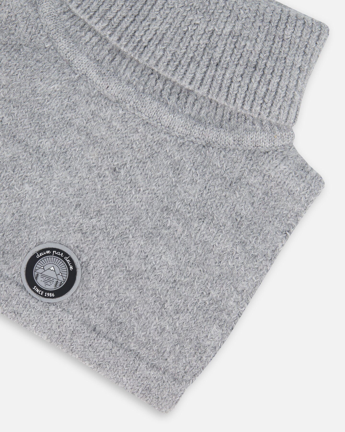 Turtleneck Neckwarmer Heather Gray
