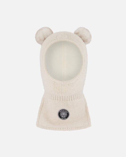 Knit Balaclava Off-White