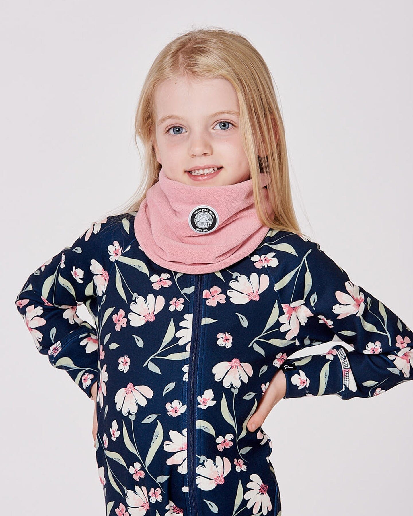 Polar Fleece Neckwarmer Dusty Pink