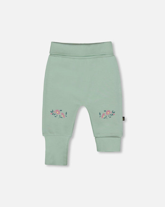 Organic Cotton Evolutive Pant Jade Green