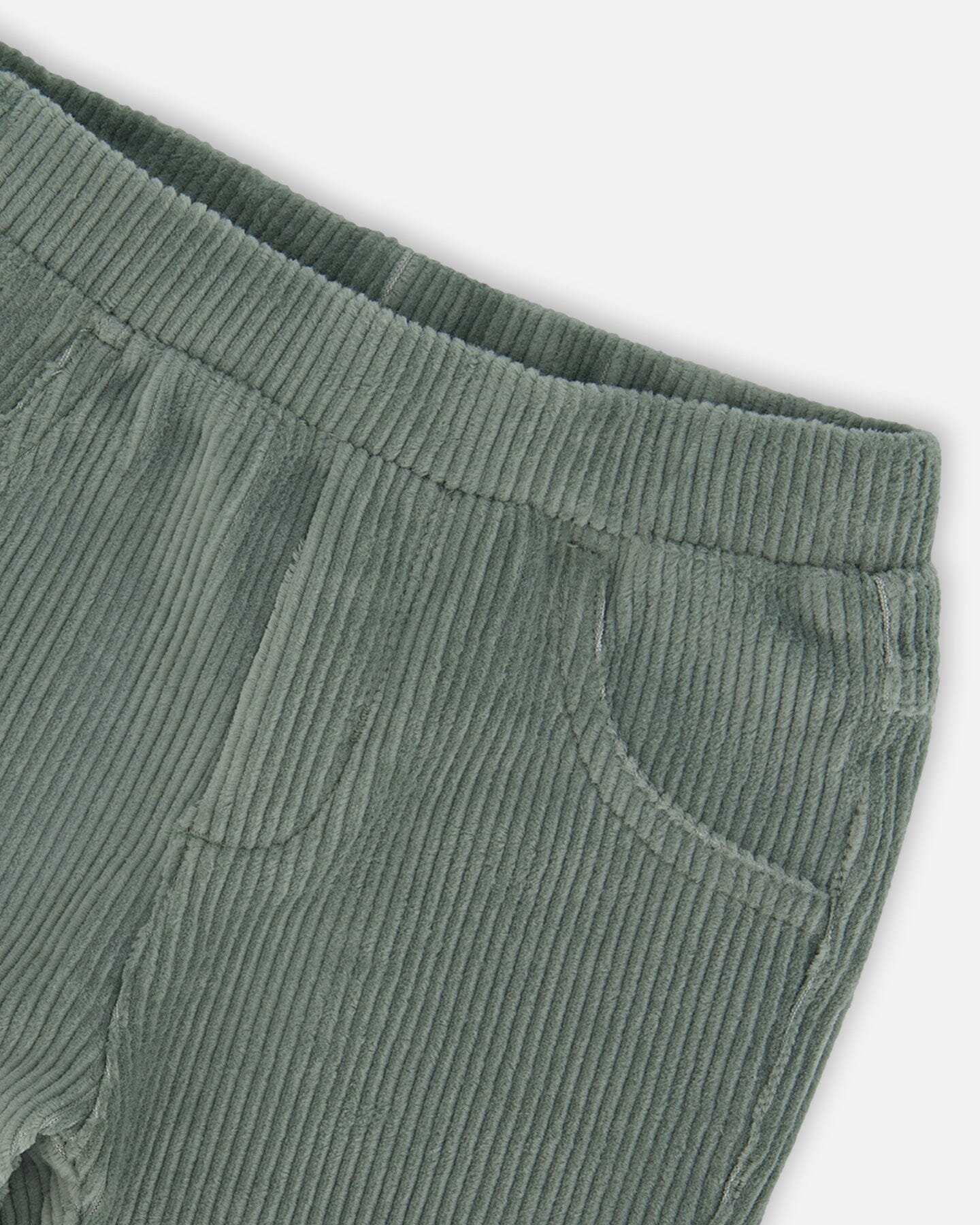 Stretch Velour Tregging Jade Green