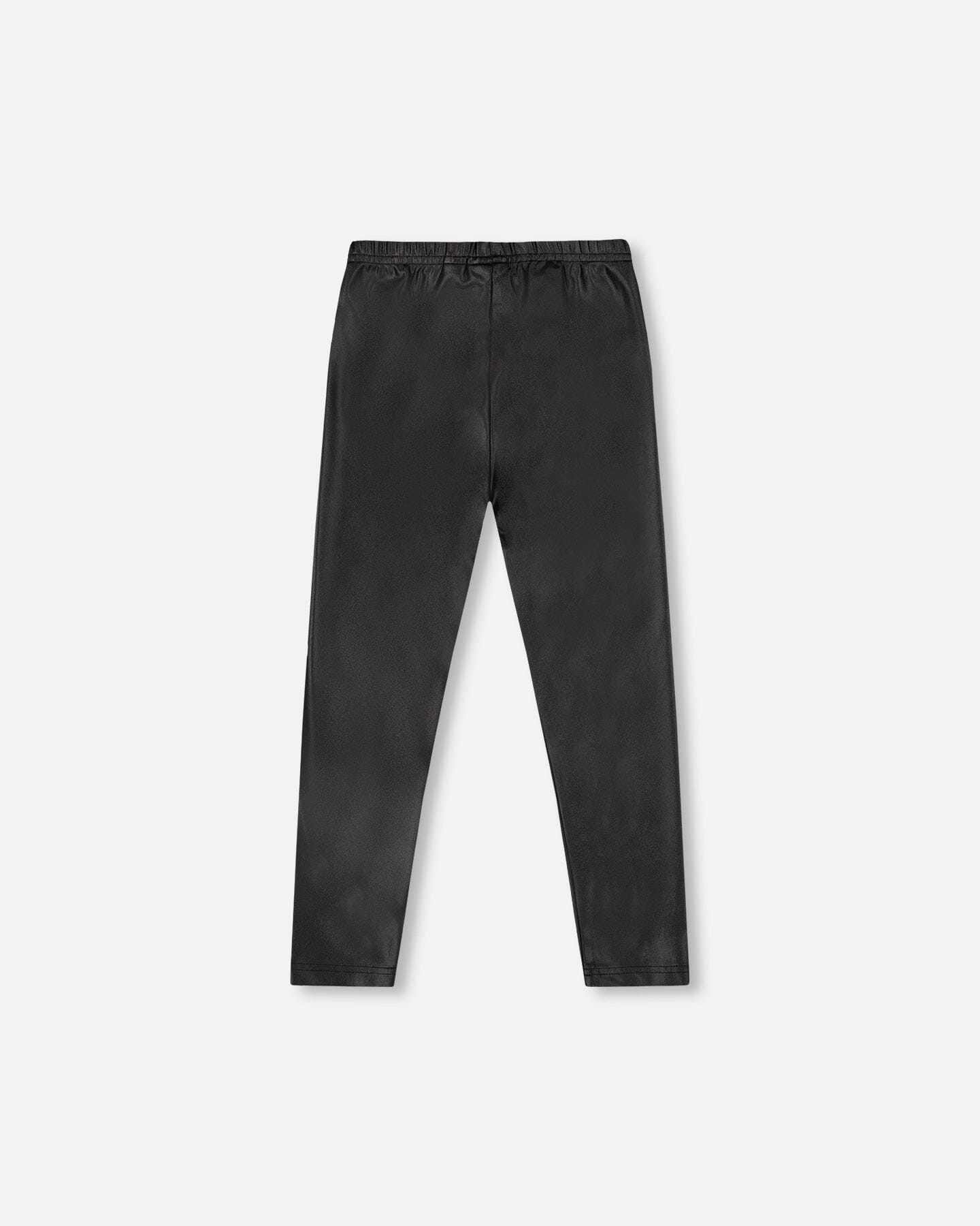 Shiny Stretch Jersey Leggings Black