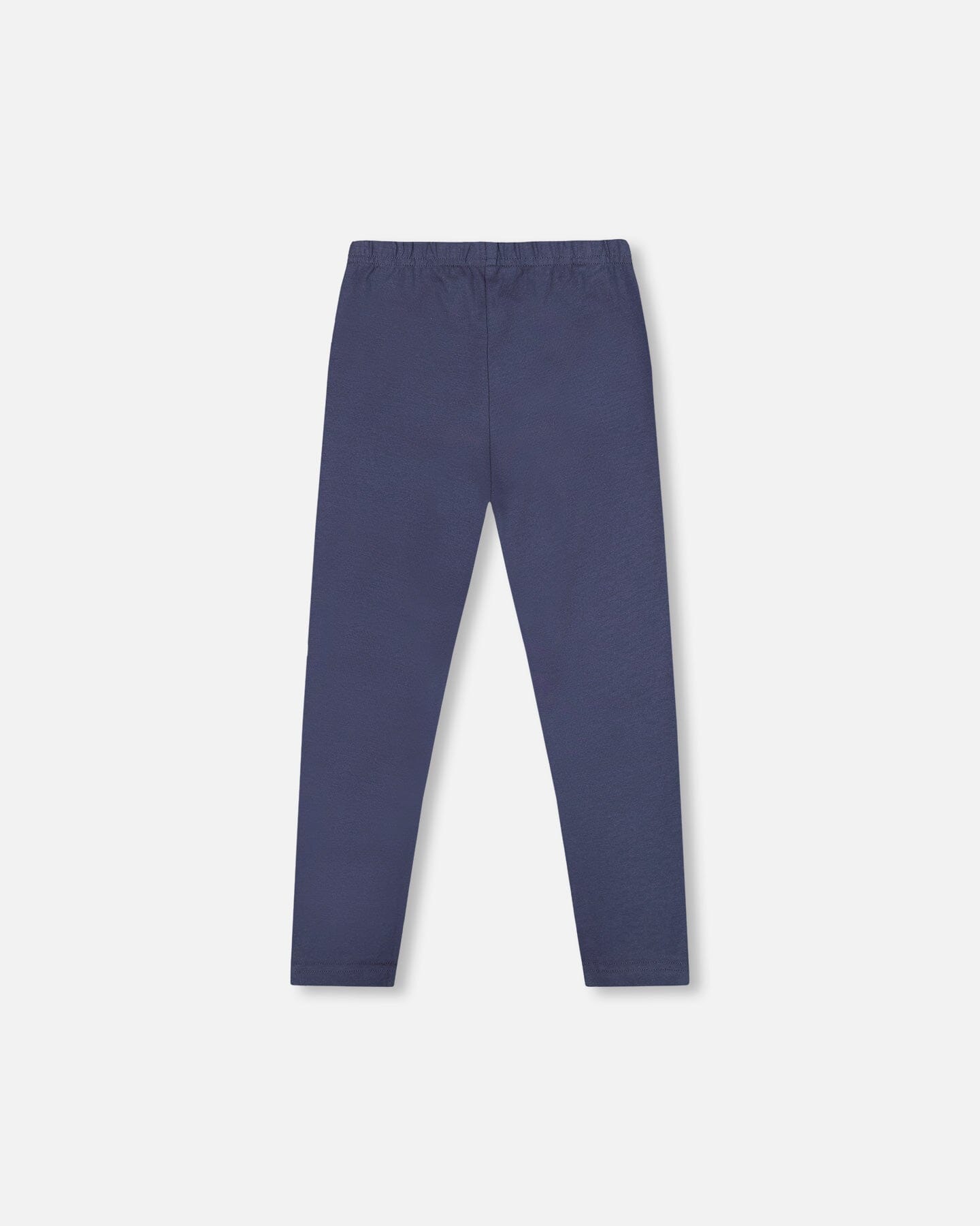 Organic Cotton Leggings Navy Blue With Hearts