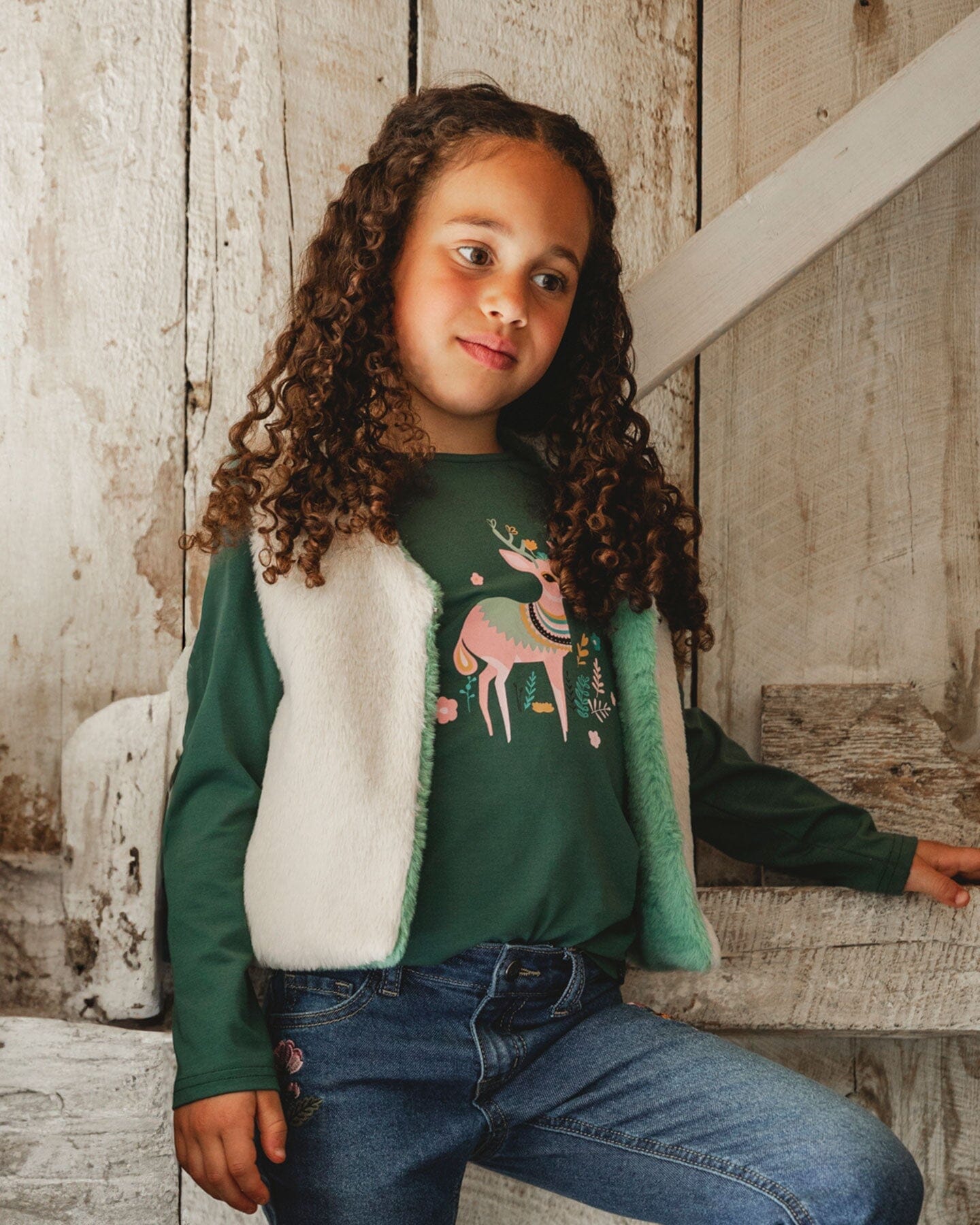 Reversible Faux Fur Vest