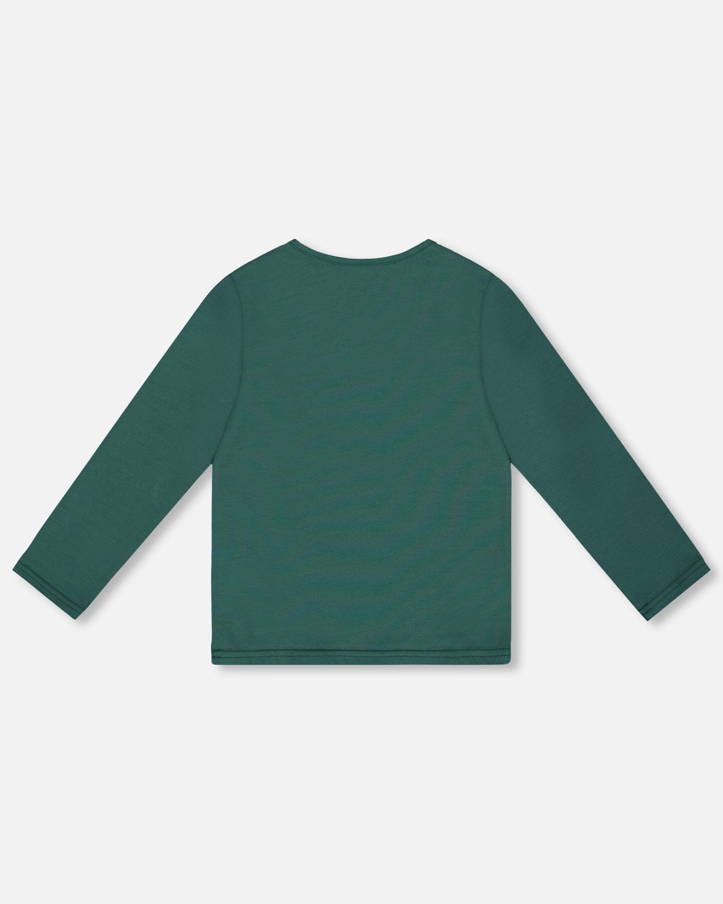 Organic Cotton Long Sleeve T-Shirt Dark Green