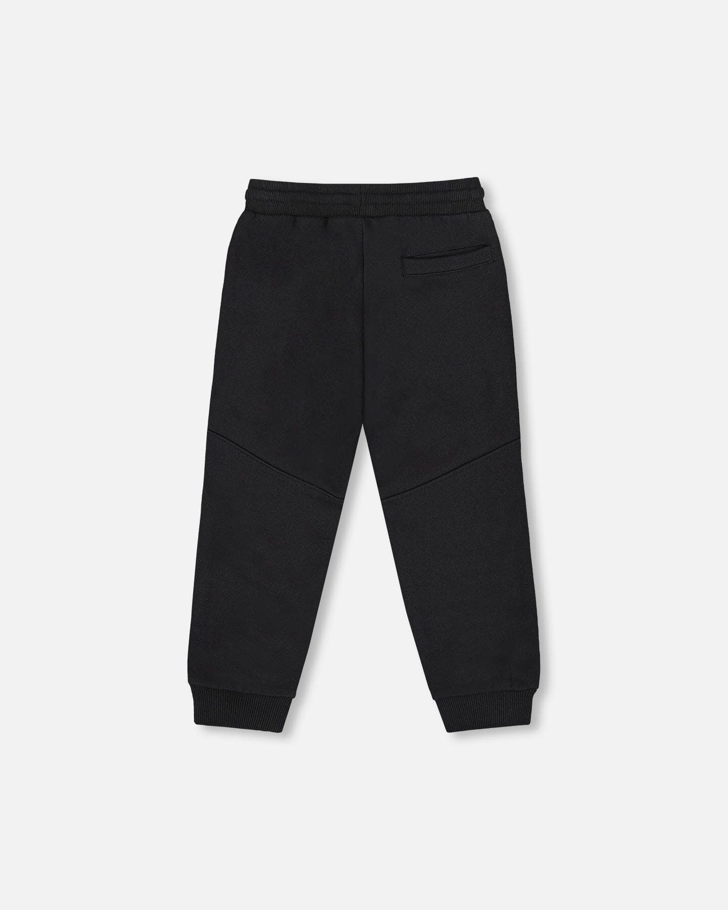 Fleece Sweatpants With Pockets Black