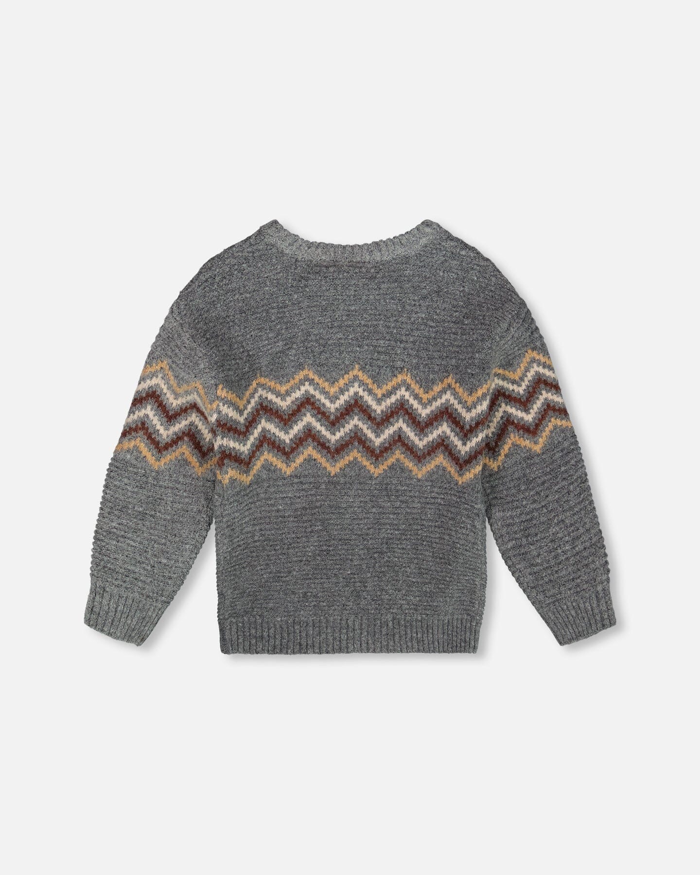 Knit Sweater Dark Heather Gray
