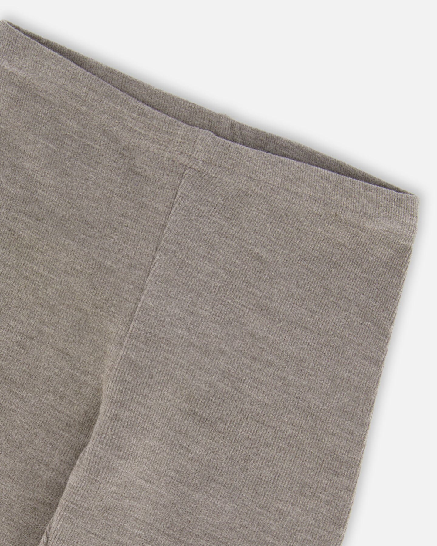 Super Soft Ribbed Leggings Heather Gray