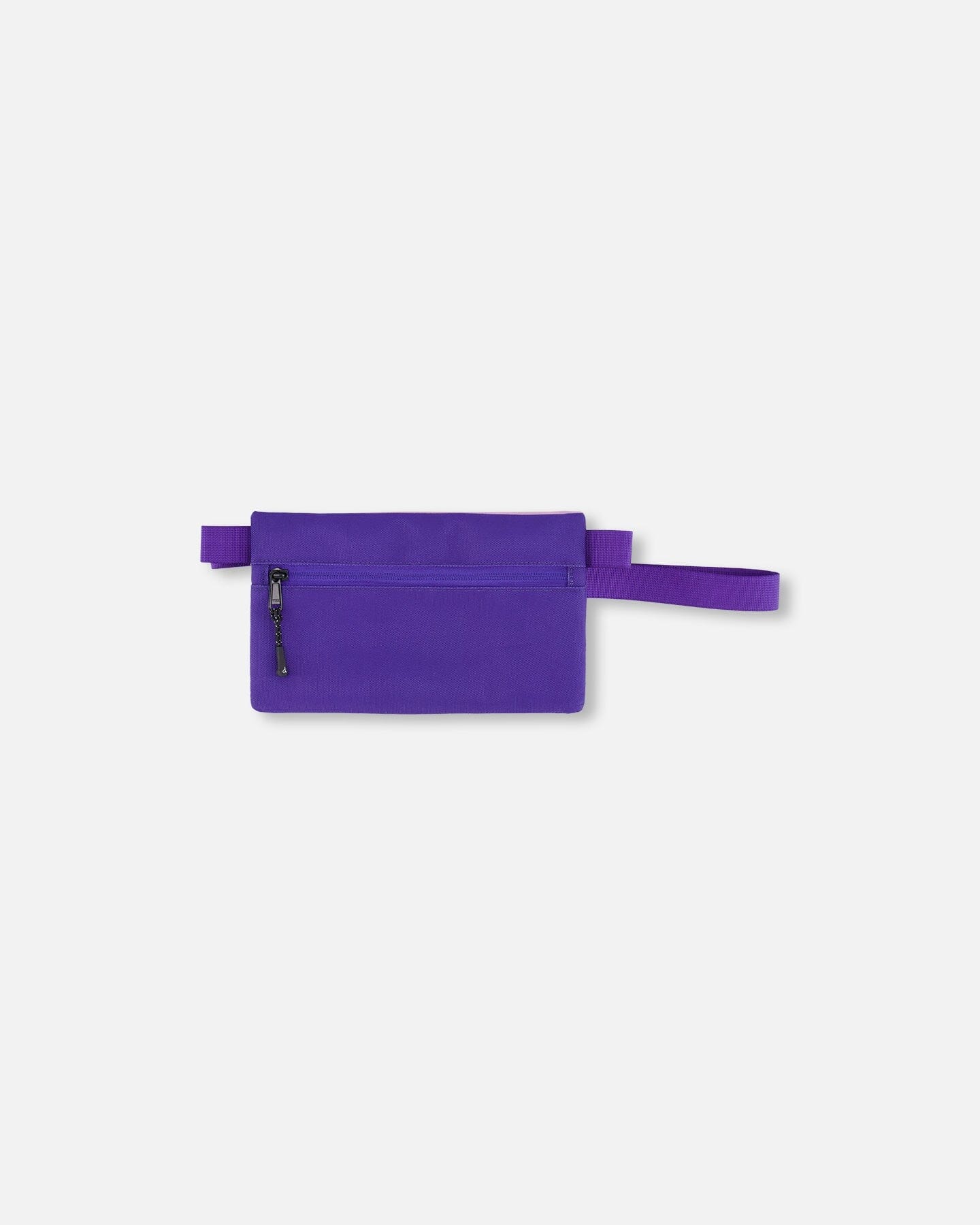 Double Pencil Case Purple Gradient