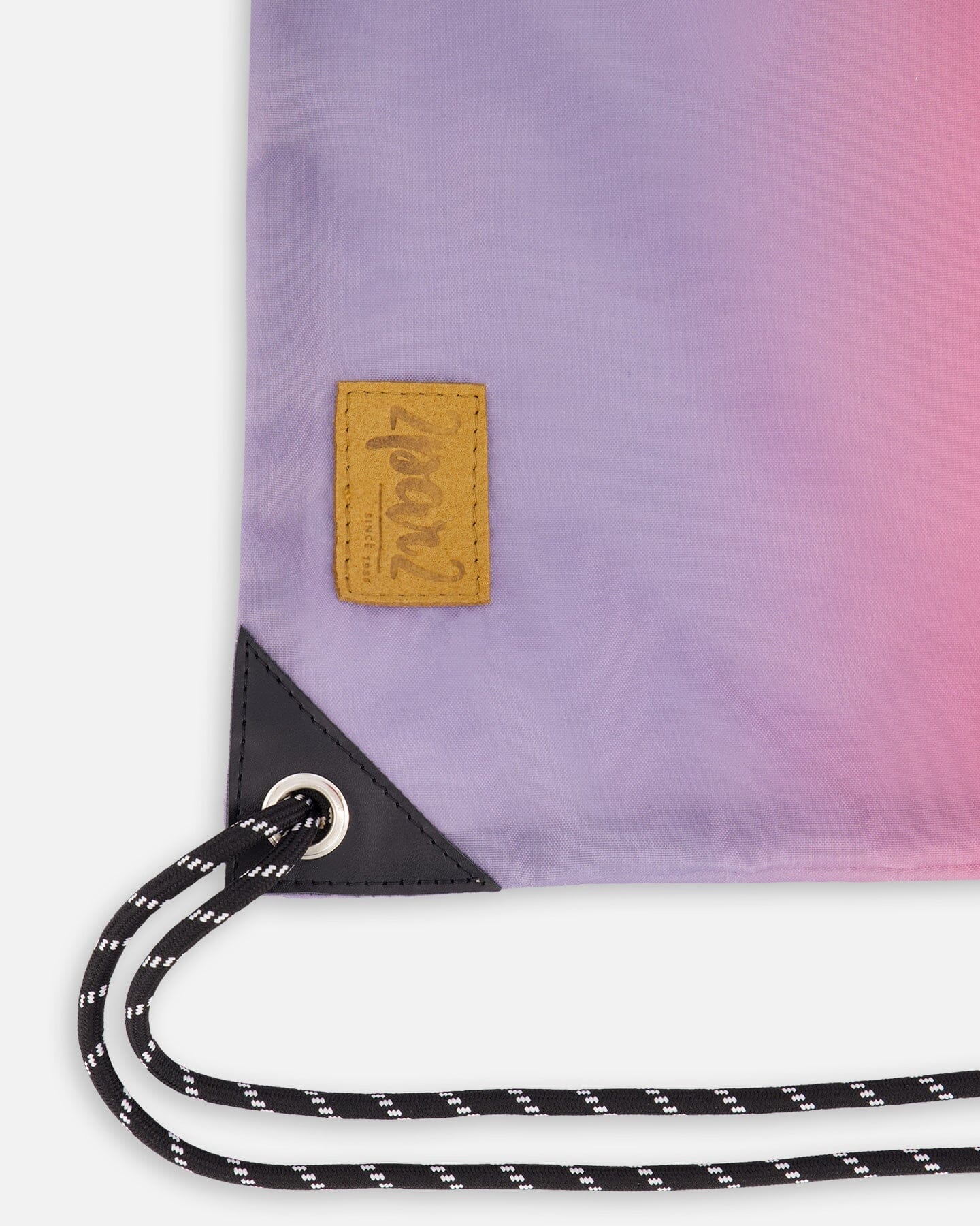 Drawstring Bag Pink And Purple Gradient
