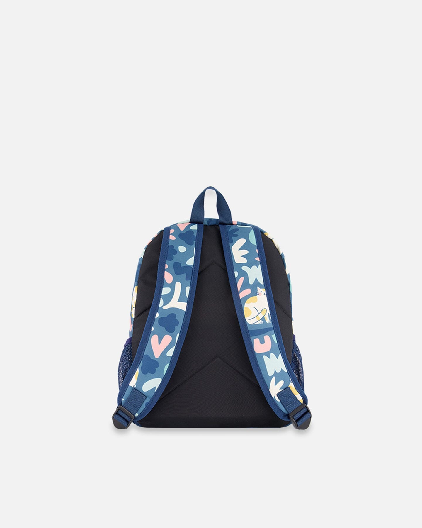 Little Kids Backpack Green Cat Print