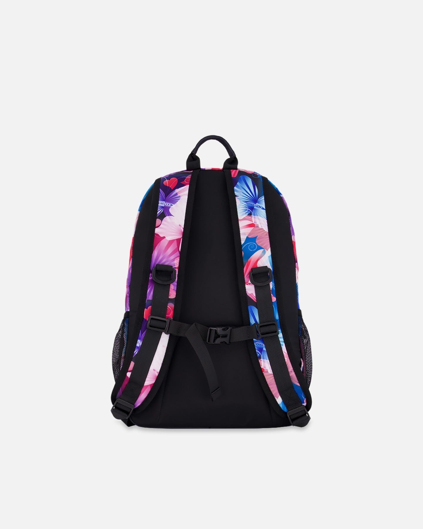 Kids Backpack Black Butterfly Print
